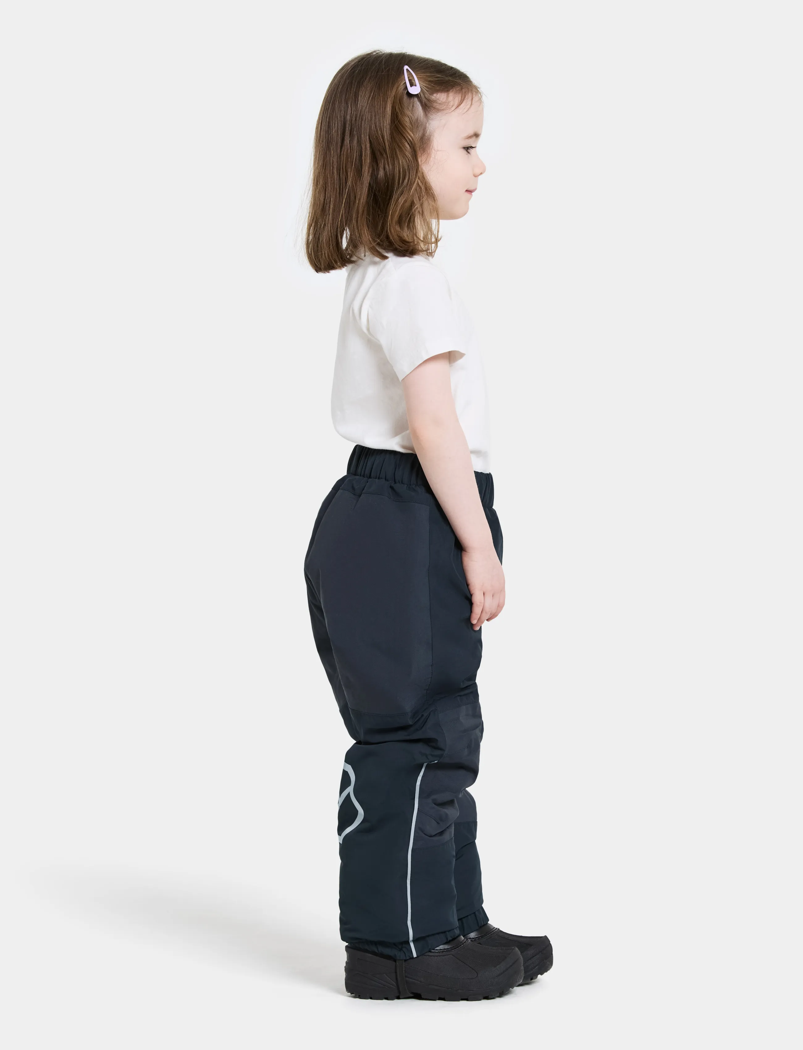Didriksons - Narvi Kids' Pants - tuule- ja veekindlad püksid - navy - 4