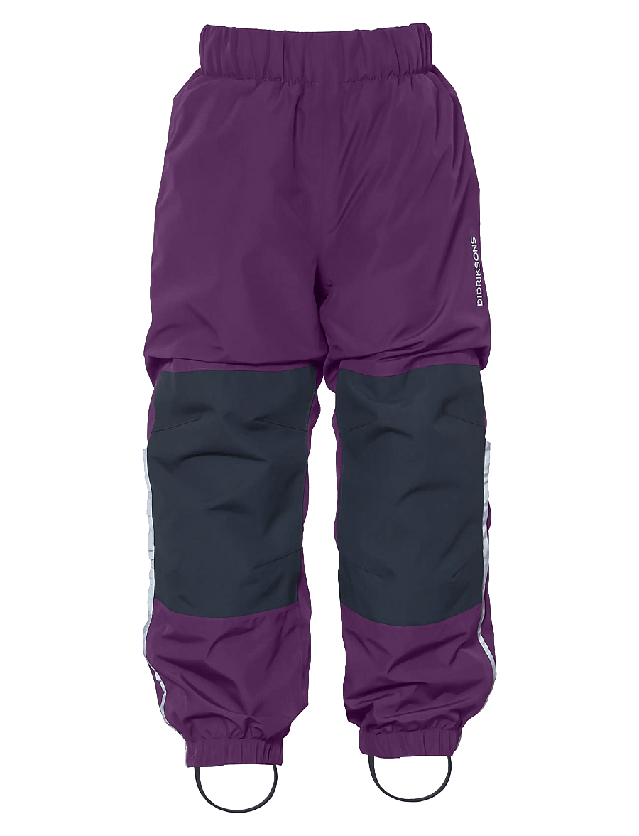 Didriksons - Narvi Kids' Pants - shell- & regenhosen - northen purple - 1