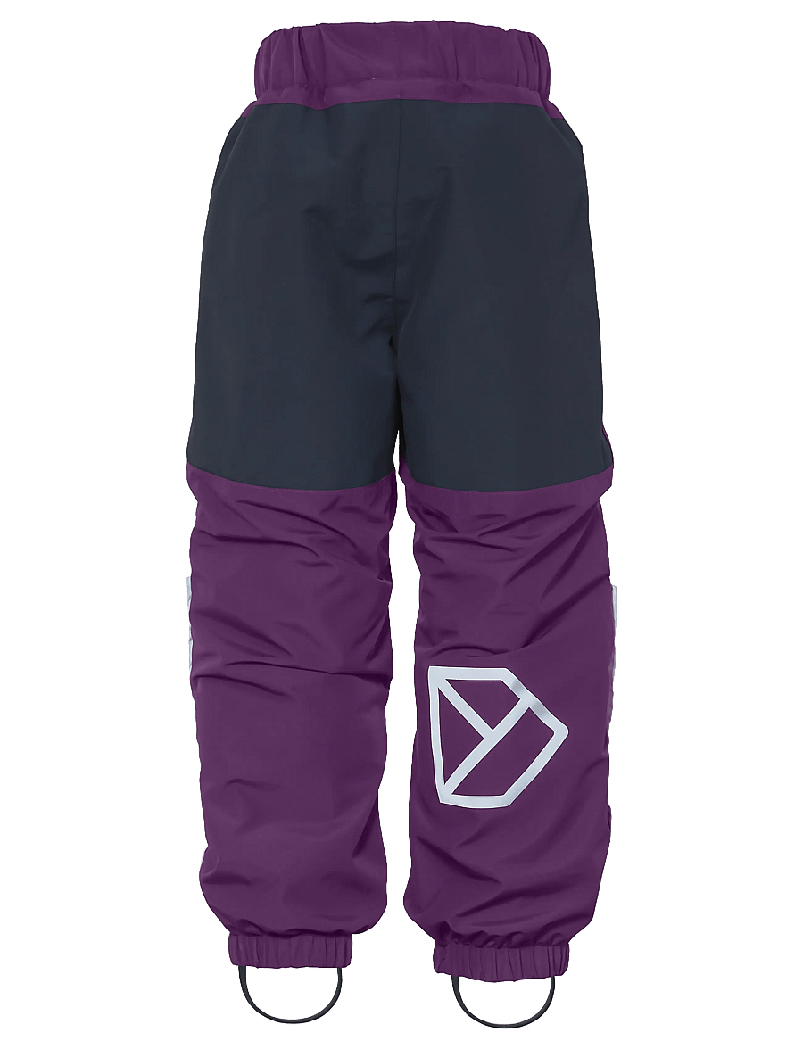 Didriksons - Narvi Kids' Pants - shell- & regenhosen - northen purple - 2