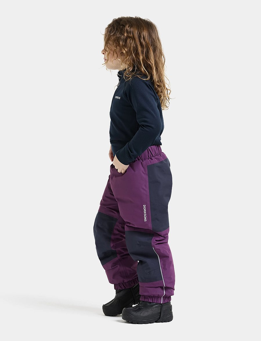 Didriksons - Narvi Kids' Pants - shell- & regenhosen - northen purple - 5