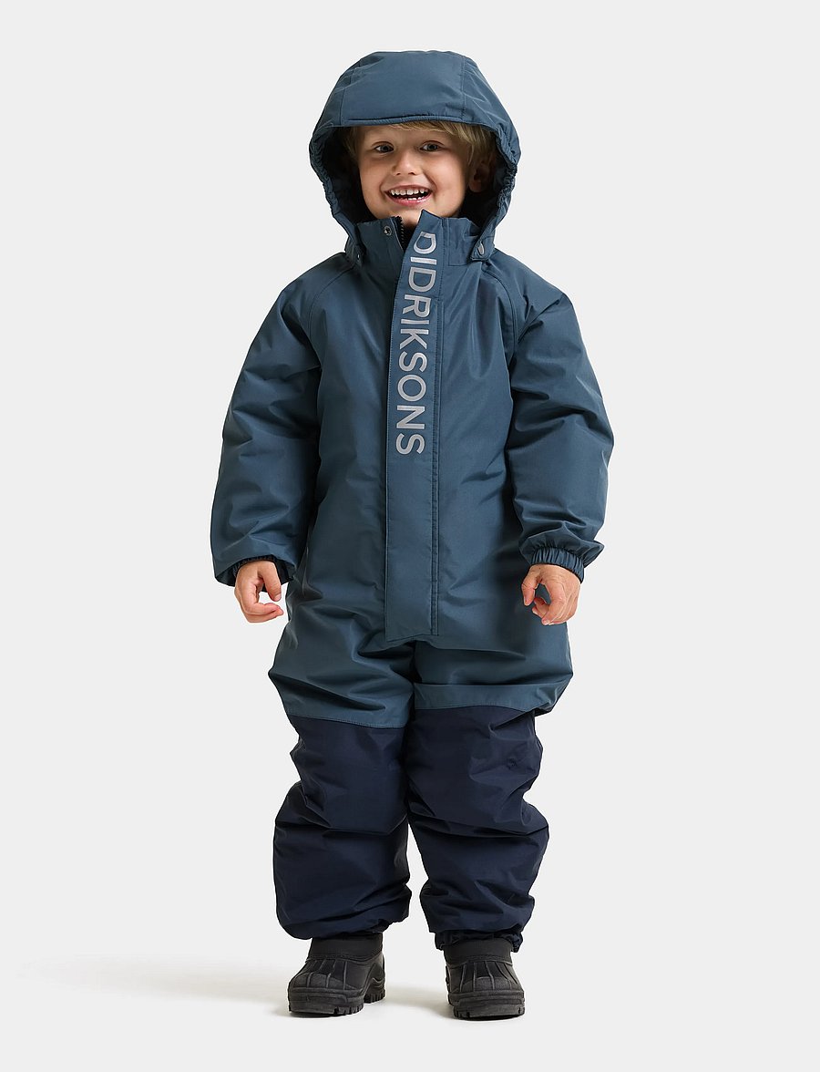 Didriksons - Talvi Kids' Coverall - mountain blue - 3