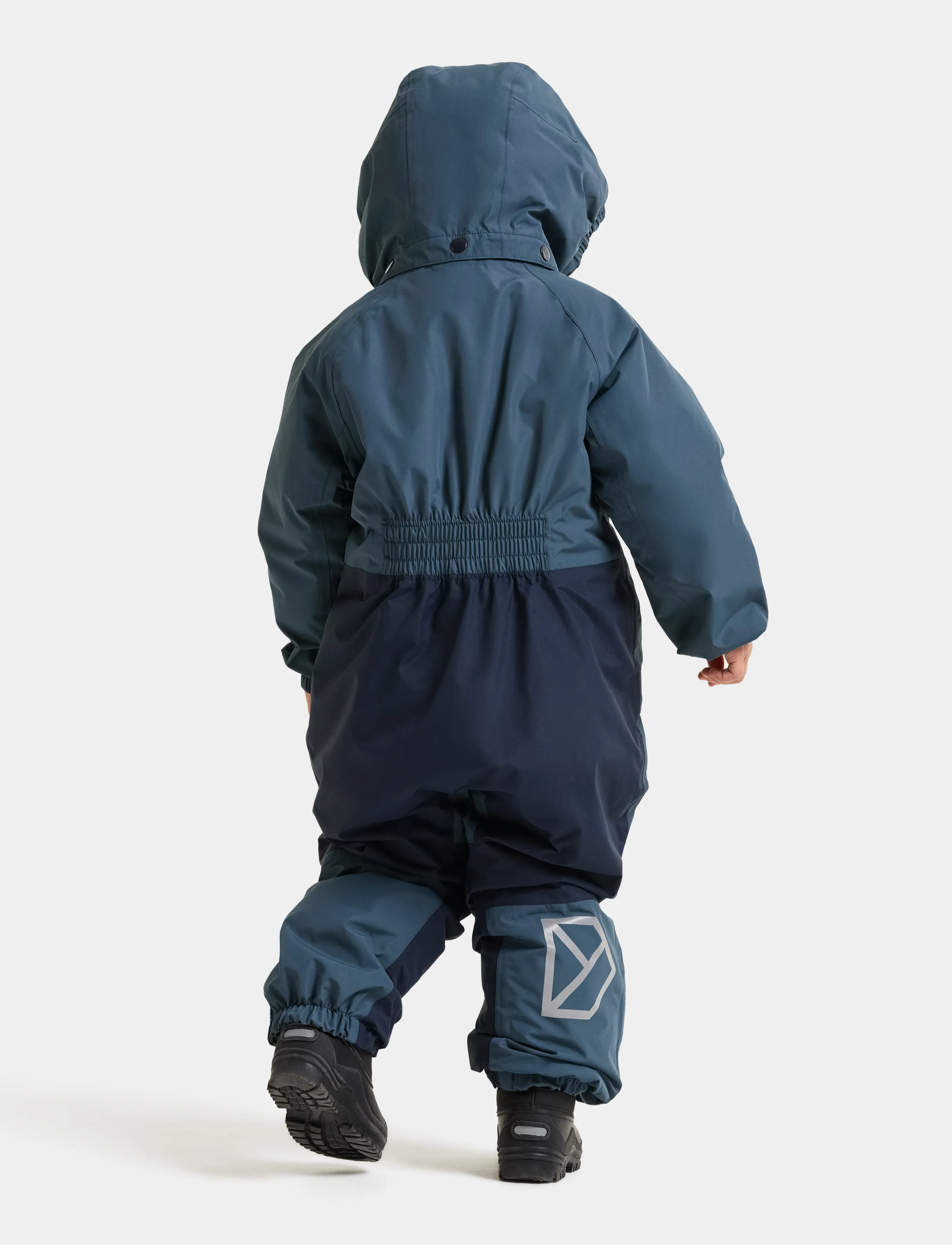 Didriksons - Talvi Kids' Coverall - mountain blue - 4