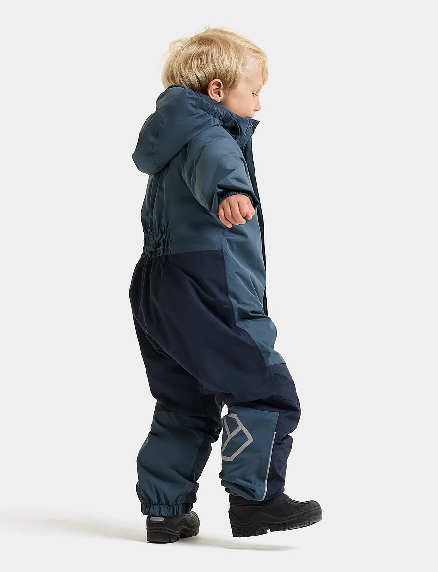 Didriksons - Talvi Kids' Coverall - mountain blue - 5
