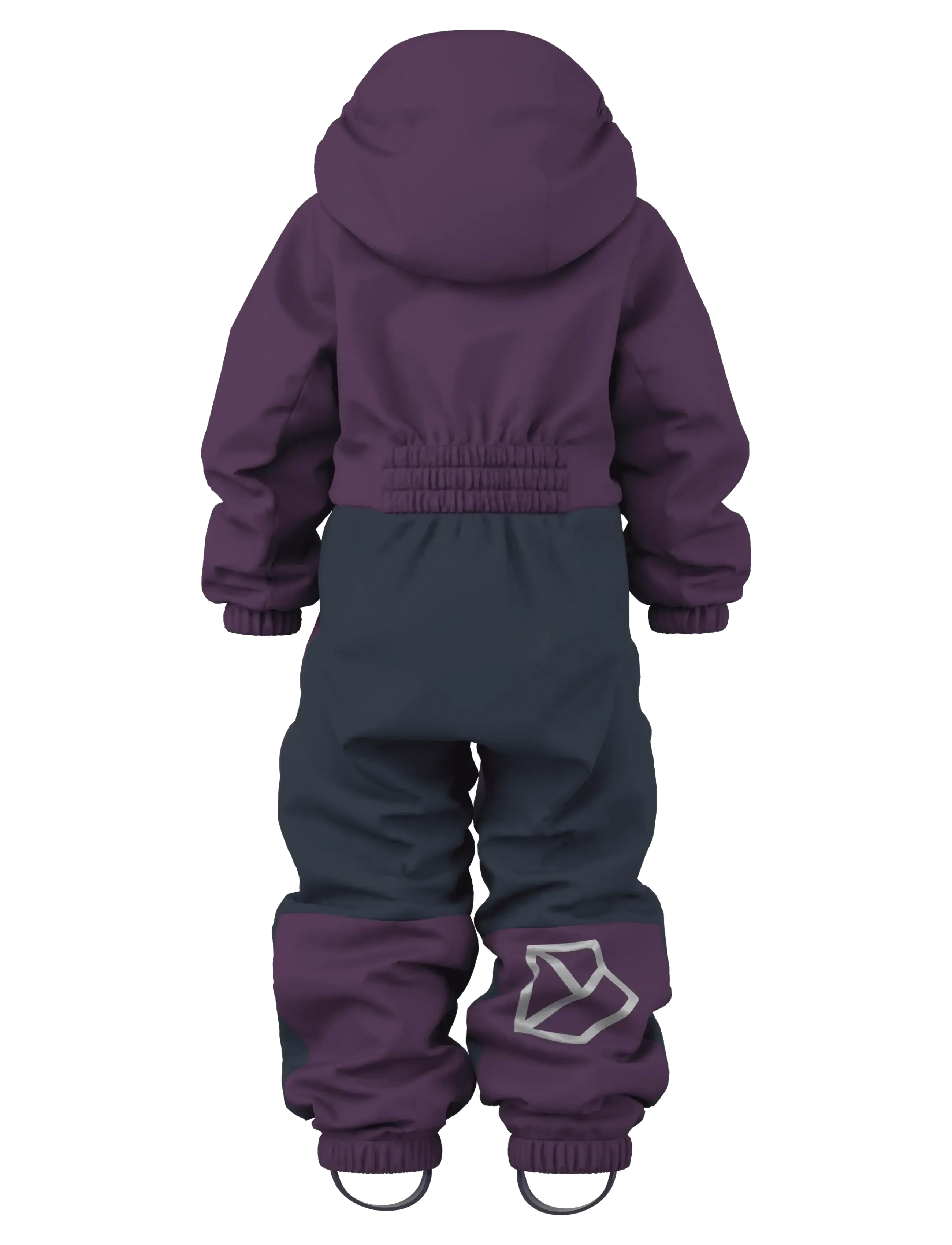 Didriksons - Talvi Kids' Coverall - outerwear - northen purple - 2