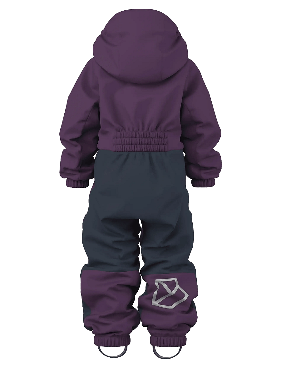 Didriksons - Talvi Kids' Coverall - outerwear - northen purple - 2