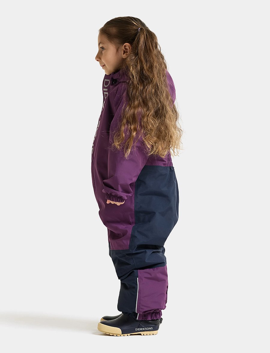 Didriksons - Talvi Kids' Coverall - outerwear - northen purple - 5