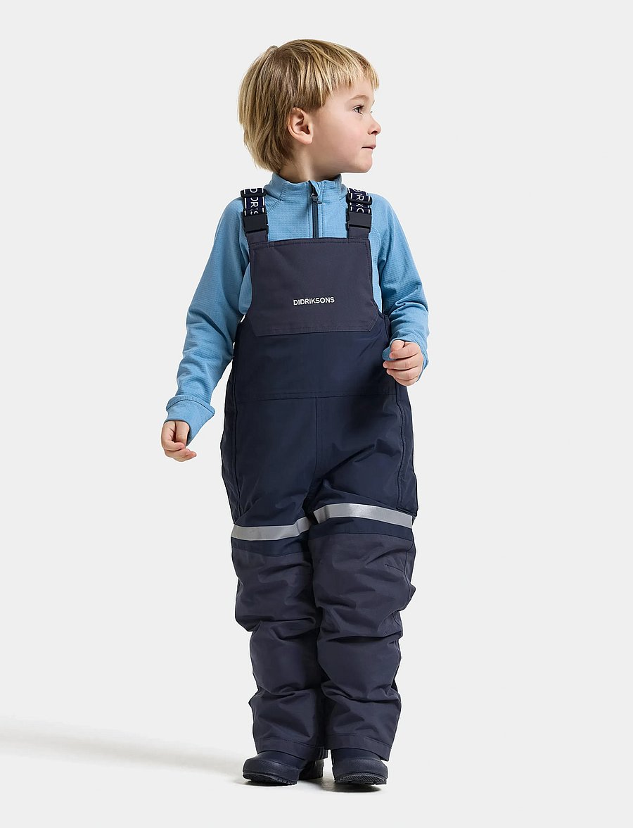 Didriksons - Bjärven Kids' Bib Pants - navy - 0