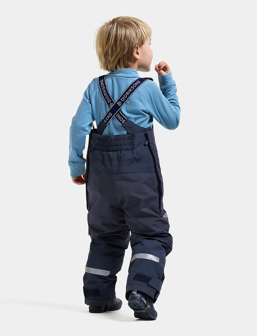 Didriksons - Bjärven Kids' Bib Pants - navy - 3