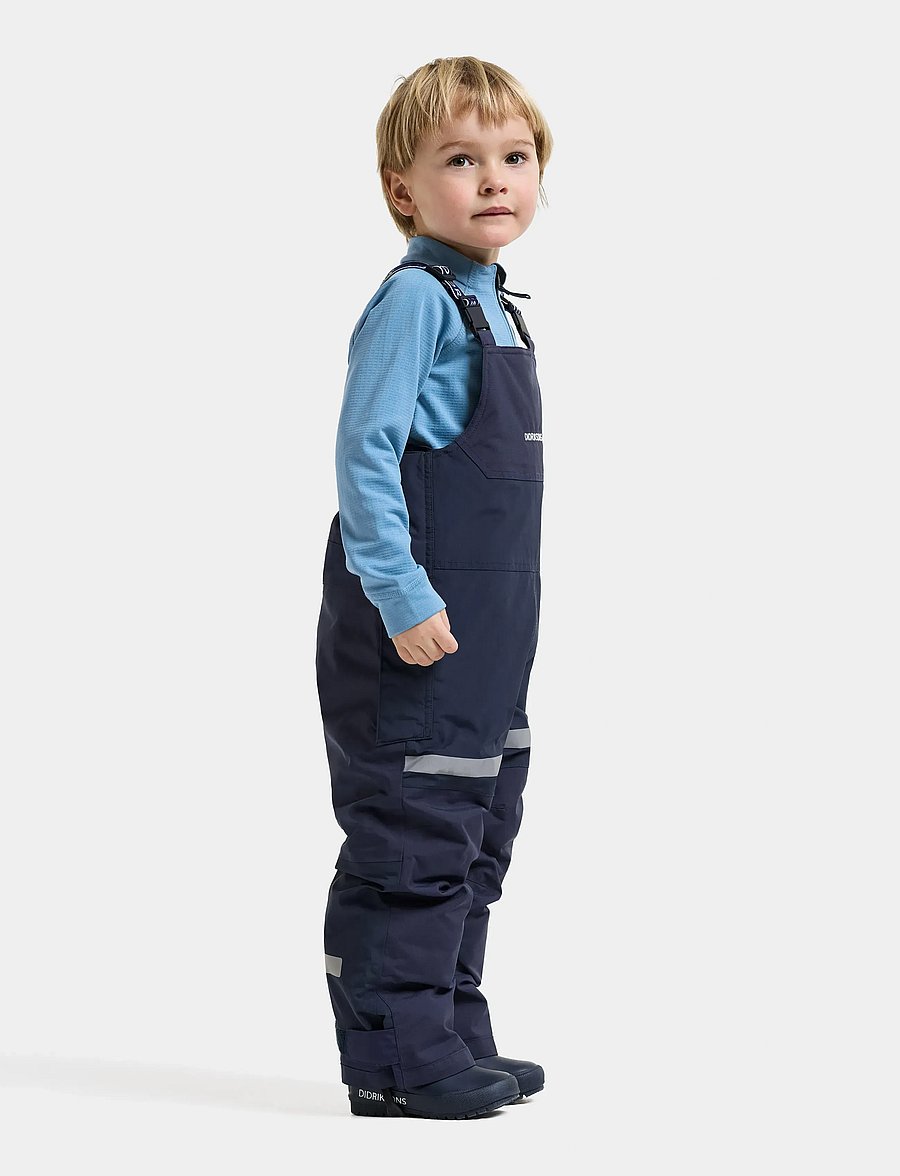 Didriksons - Bjärven Kids' Bib Pants - navy - 4