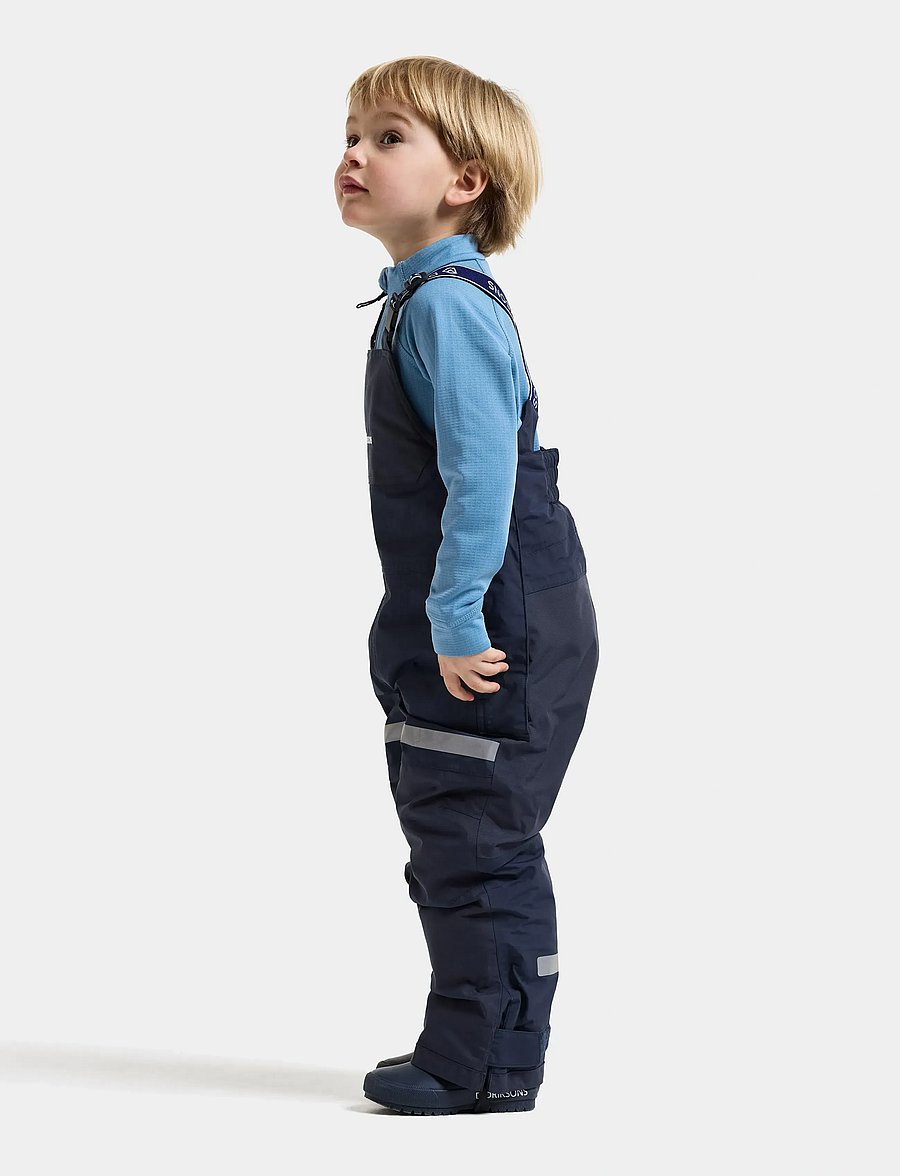 Didriksons - Bjärven Kids' Bib Pants - navy - 5