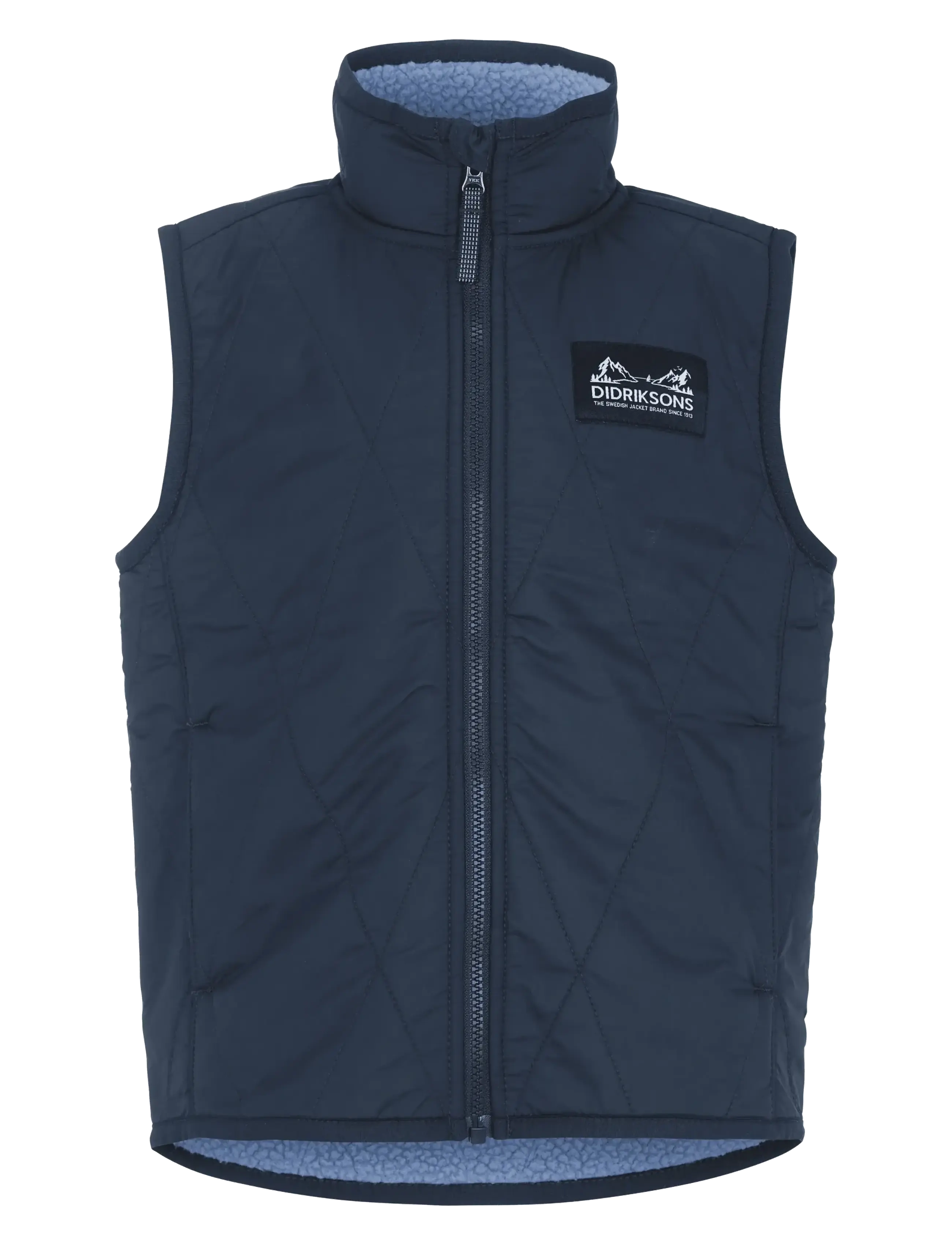 Didriksons Rime Kids' Vest - Kleidung - NAVY / navy