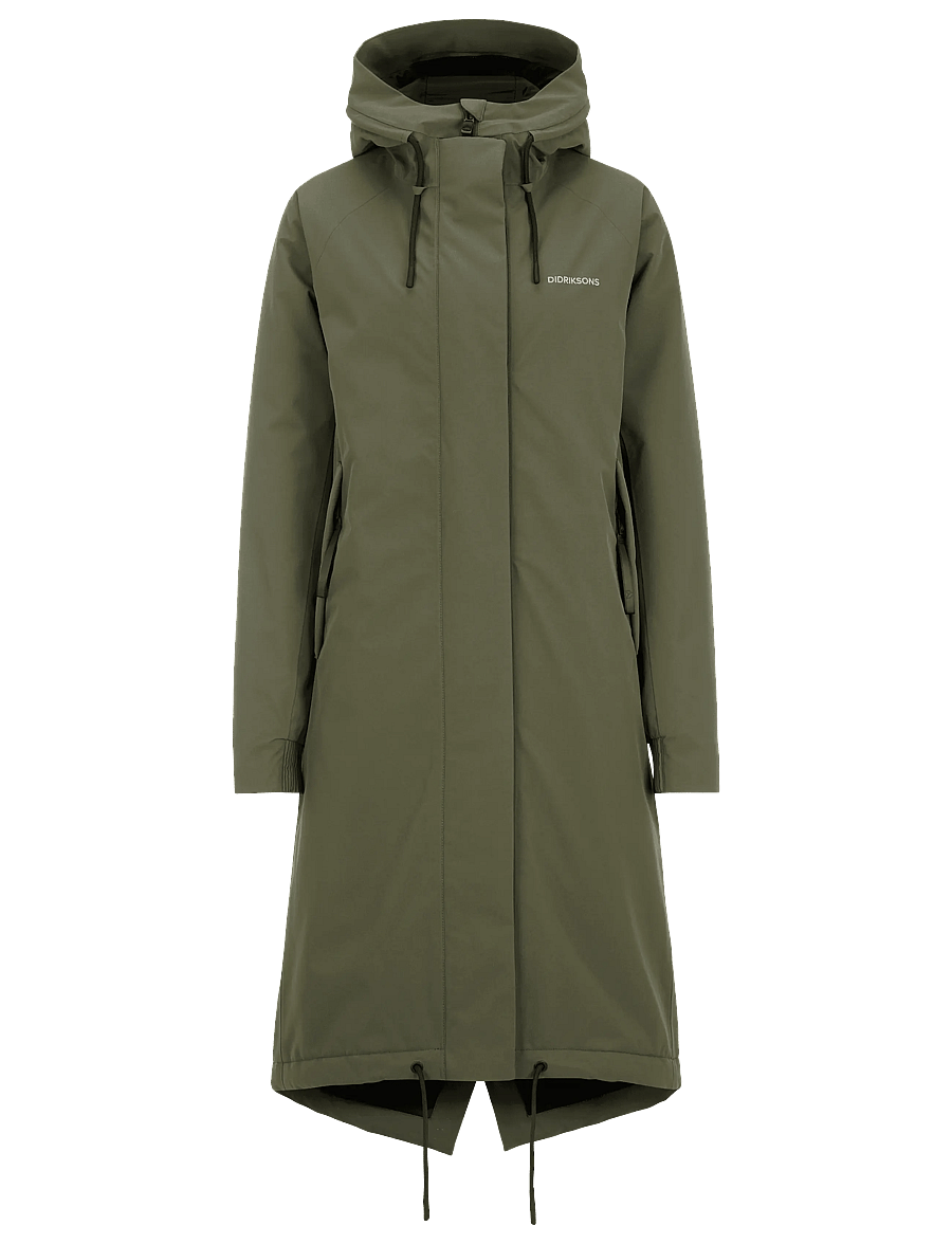 Didriksons - Alicia Parka Long - jakker - deep green - 0