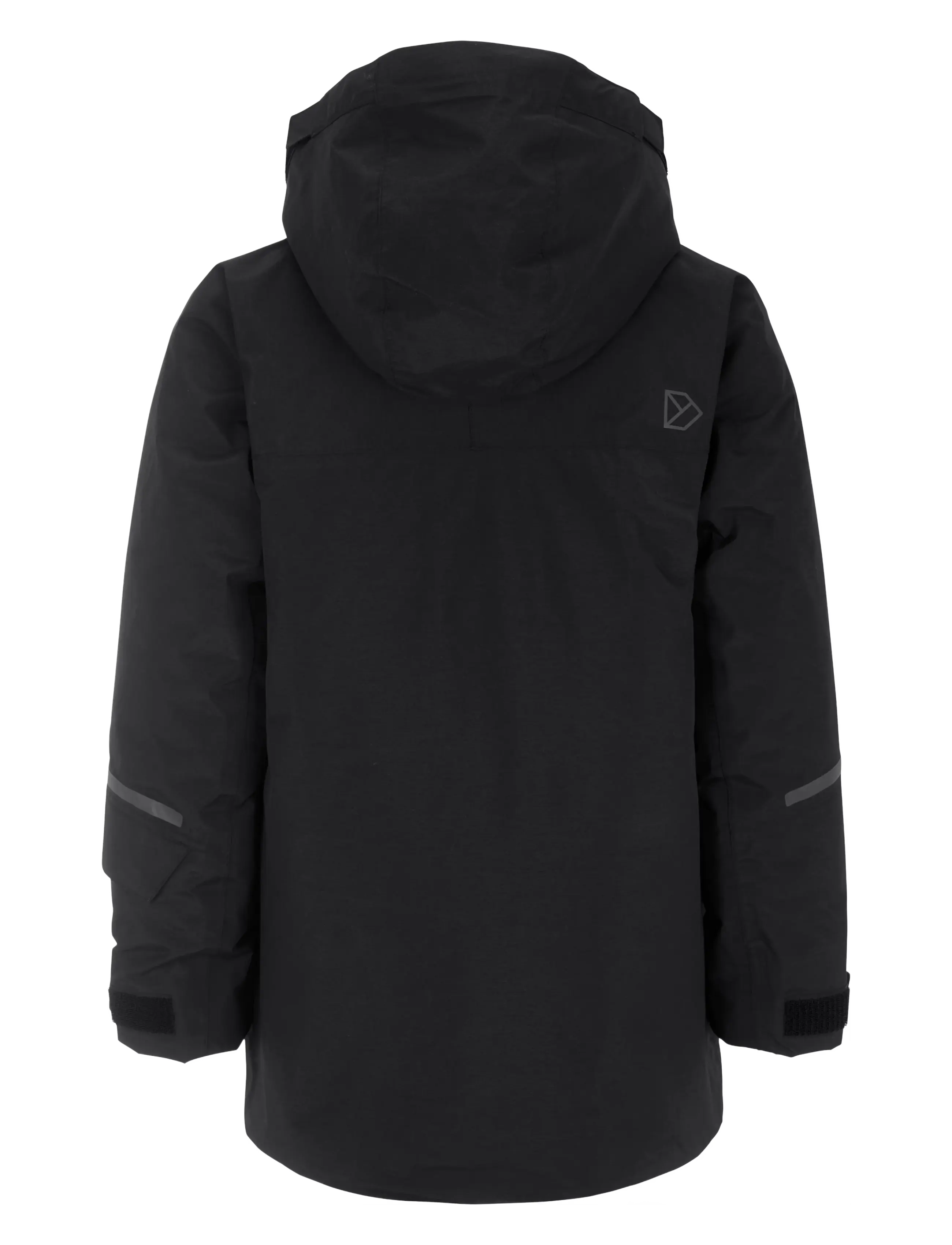 Didriksons - Gabbro Kids' Jacket - soojad ja polsterdatud - black - 1