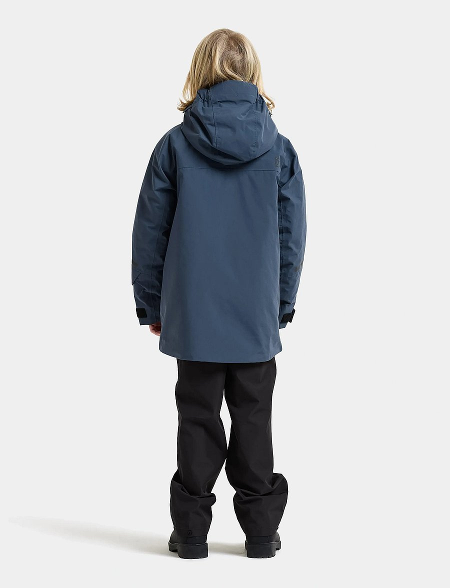 Didriksons - Gabbro Kids' Jacket - isolierte jacken - mountain blue - 4