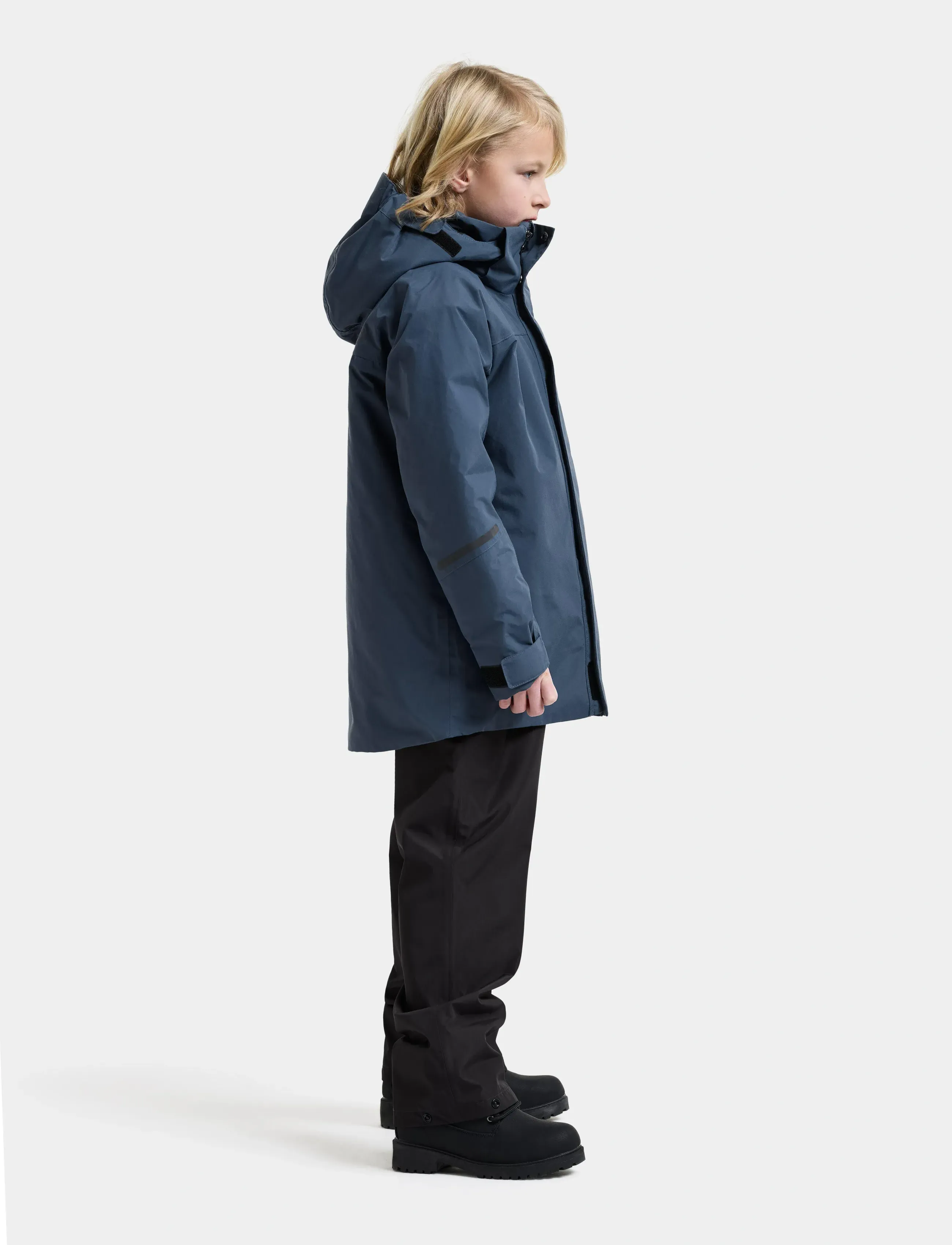 Didriksons - Gabbro Kids' Jacket - isolierte jacken - mountain blue - 5