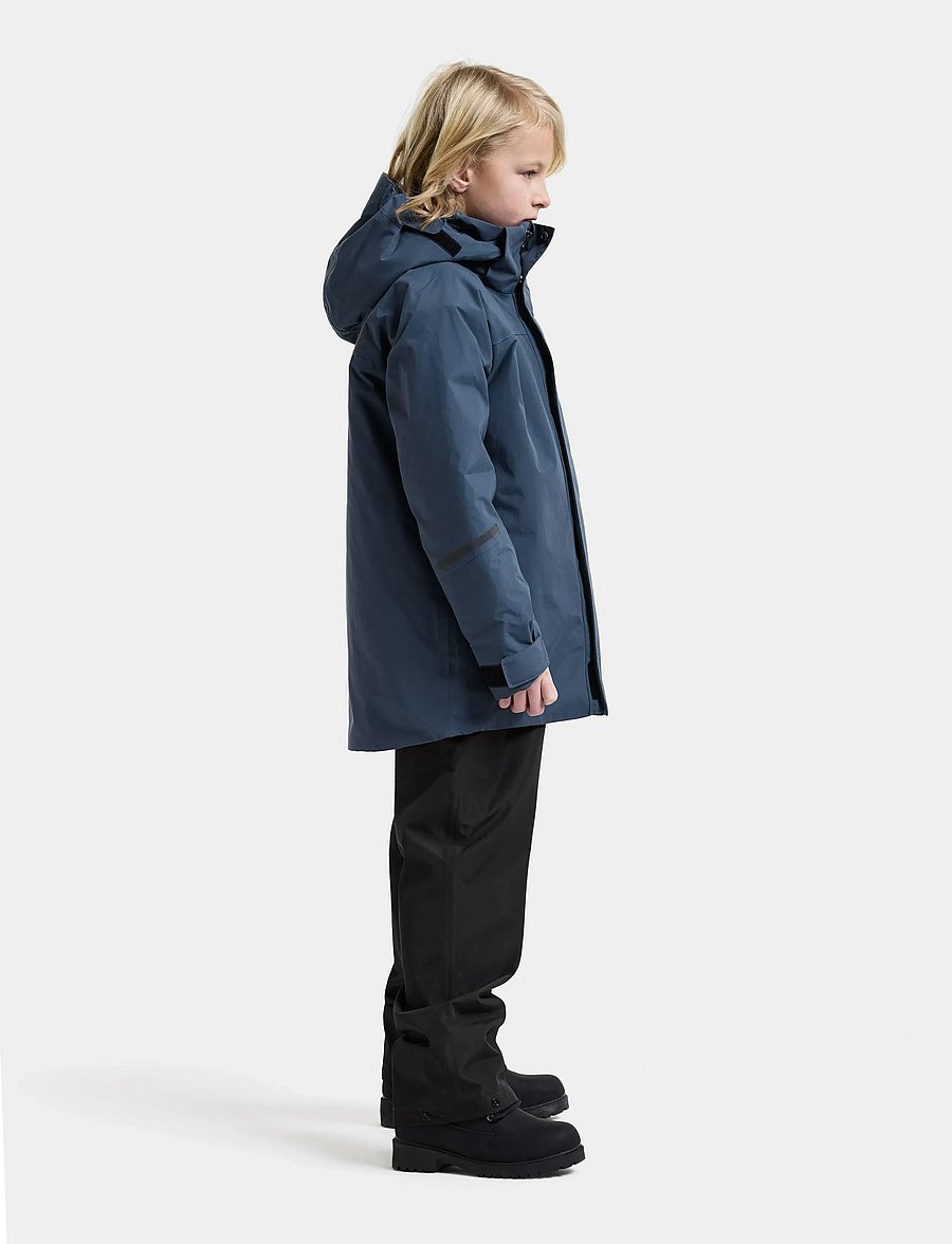 Didriksons - Gabbro Kids' Jacket - isolierte jacken - mountain blue - 5