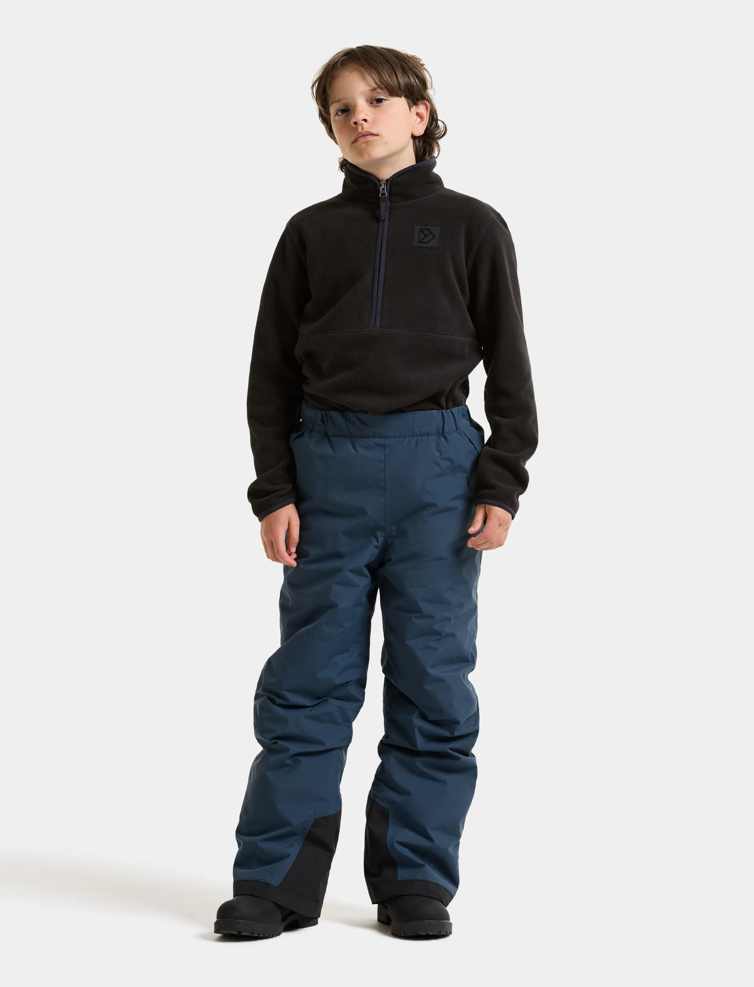 Didriksons - Perlit Kids' Pants - skibukser - mountain blue - 3