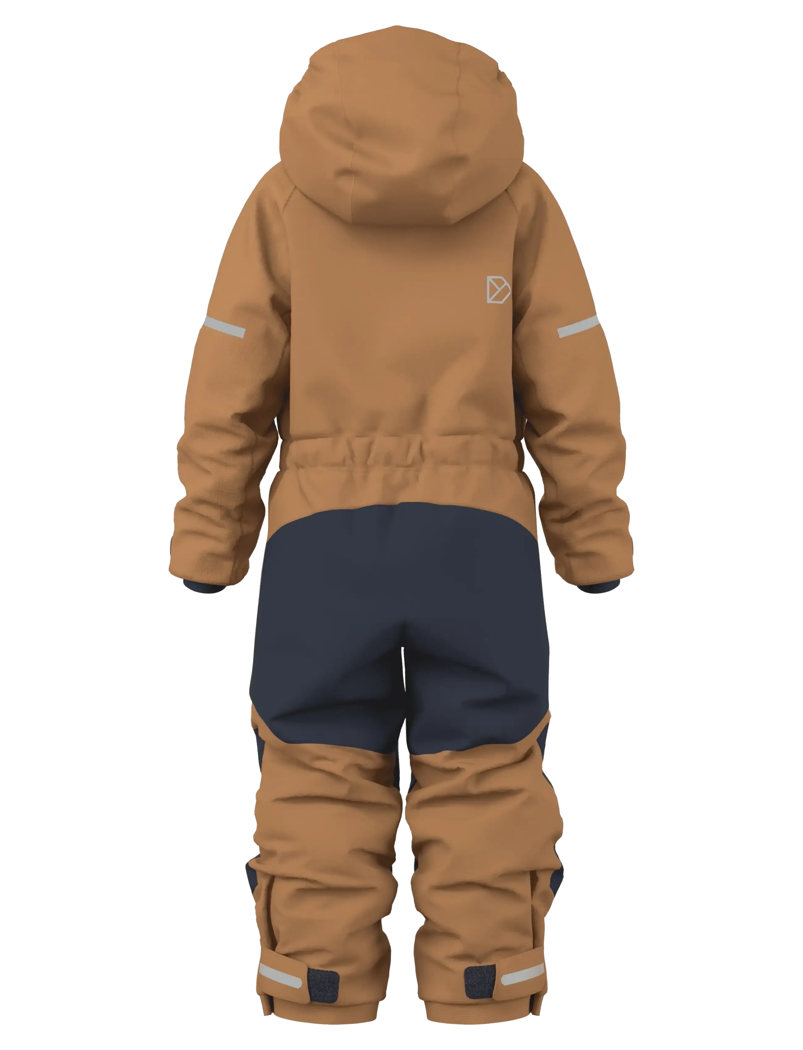 Didriksons - Falken Kids' Coverall - outerwear - almond tree - 2