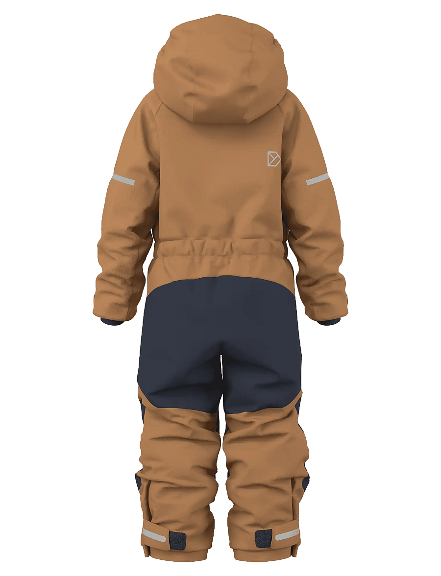 Didriksons - Falken Kids' Coverall - outerwear - almond tree - 2
