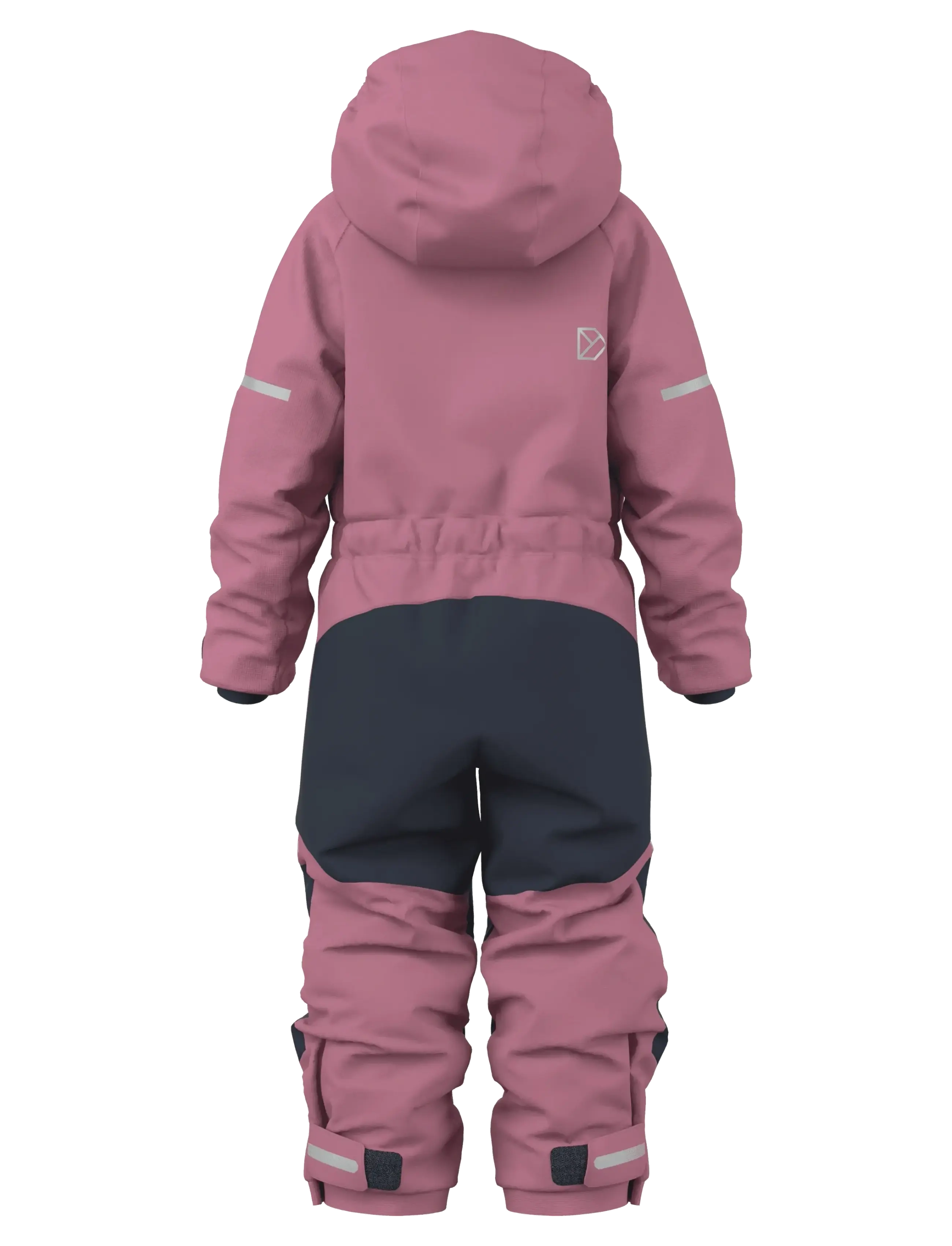 Didriksons - Falken Kids' Coverall - bovenkleding - heather pink - 2