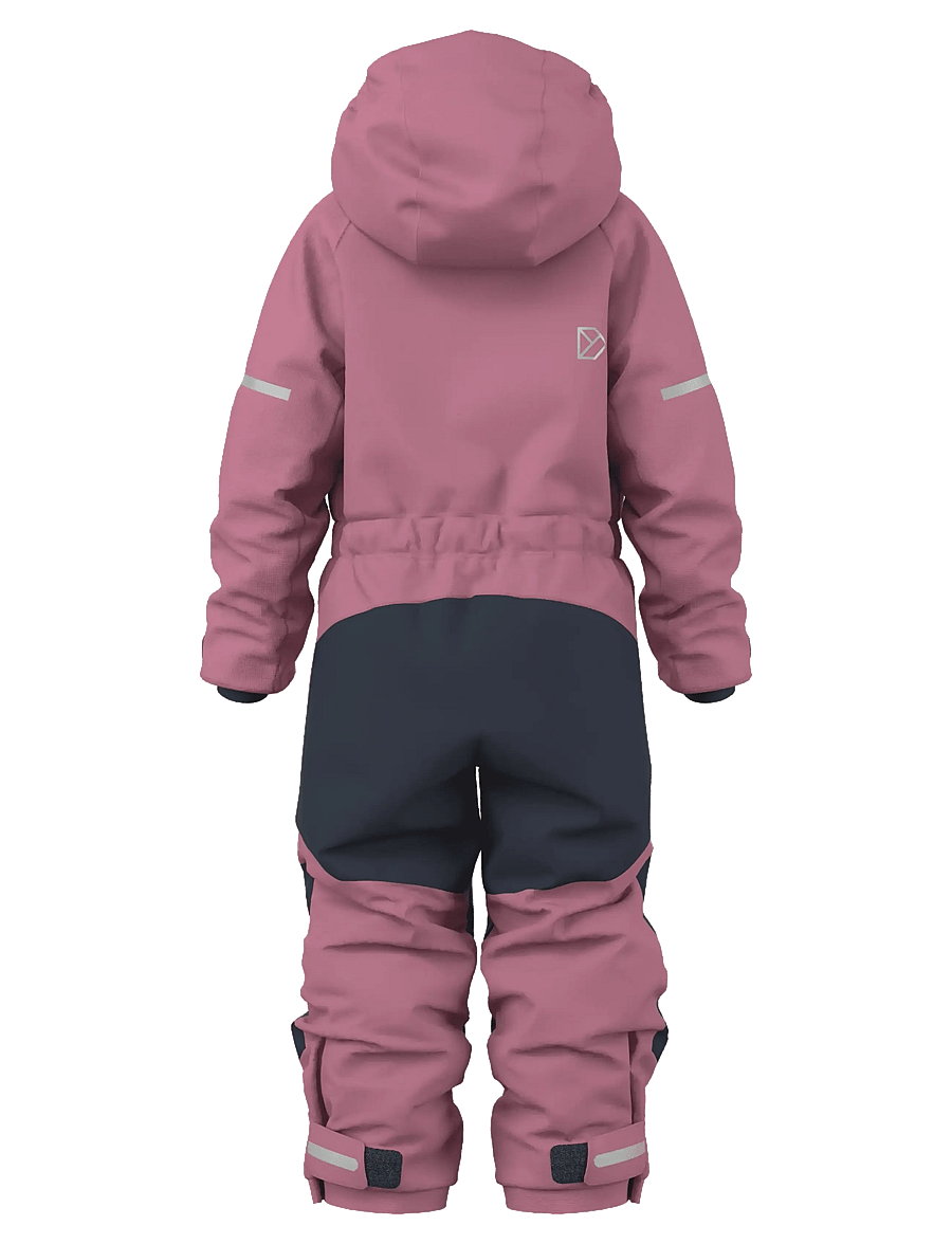 Didriksons - Falken Kids' Coverall - bovenkleding - heather pink - 2