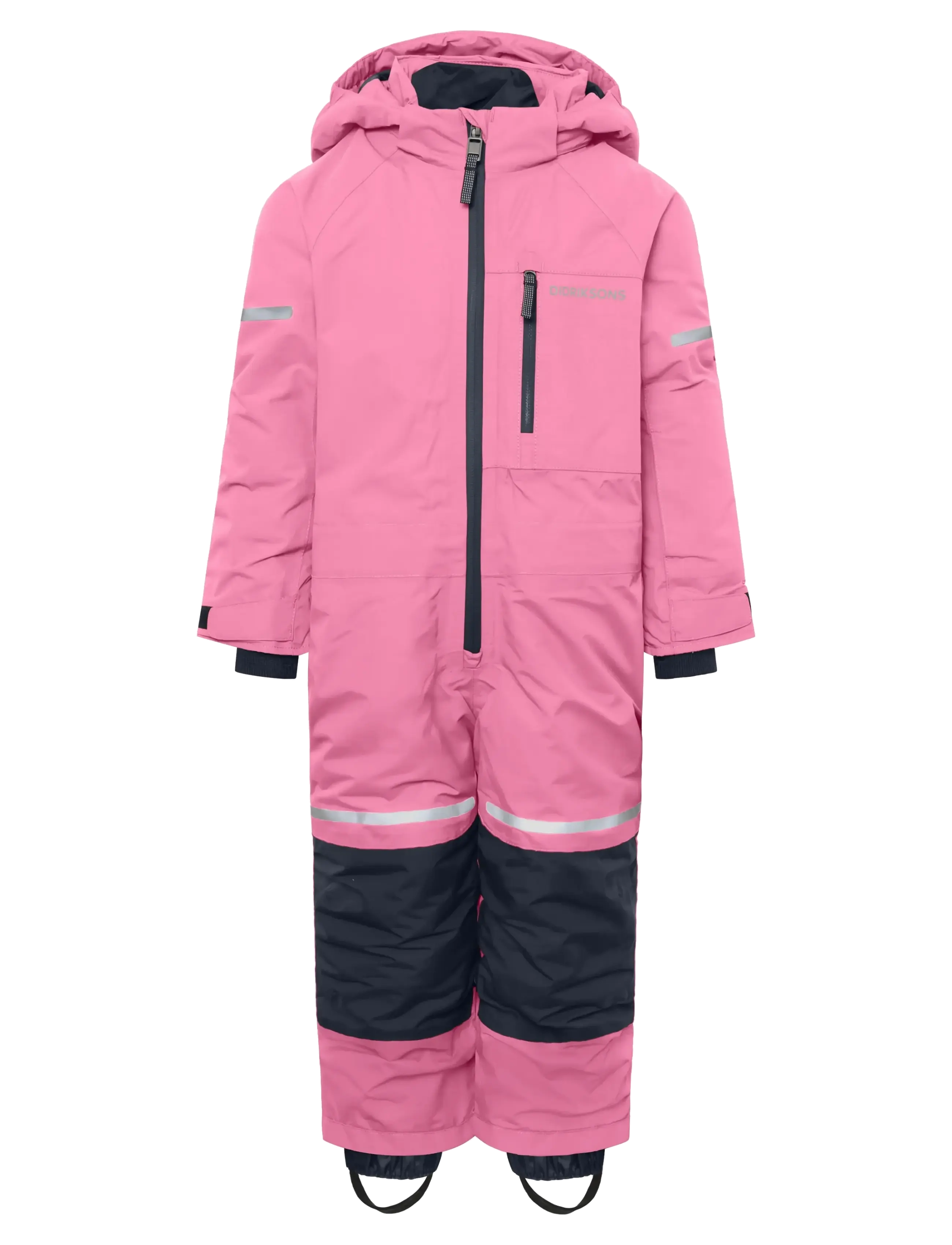 Didriksons - Falken Kids' Coverall - bovenkleding - heather pink - 3