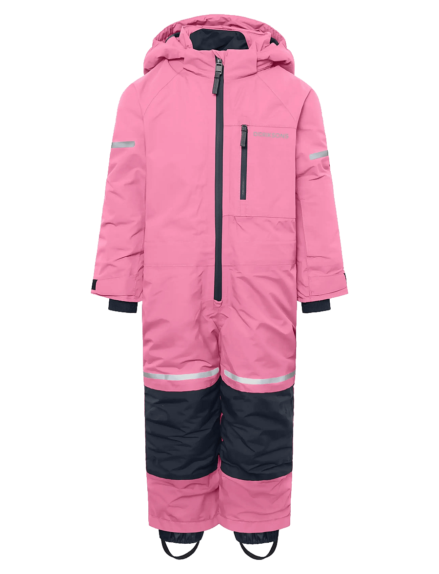 Didriksons - Falken Kids' Coverall - bovenkleding - heather pink - 3