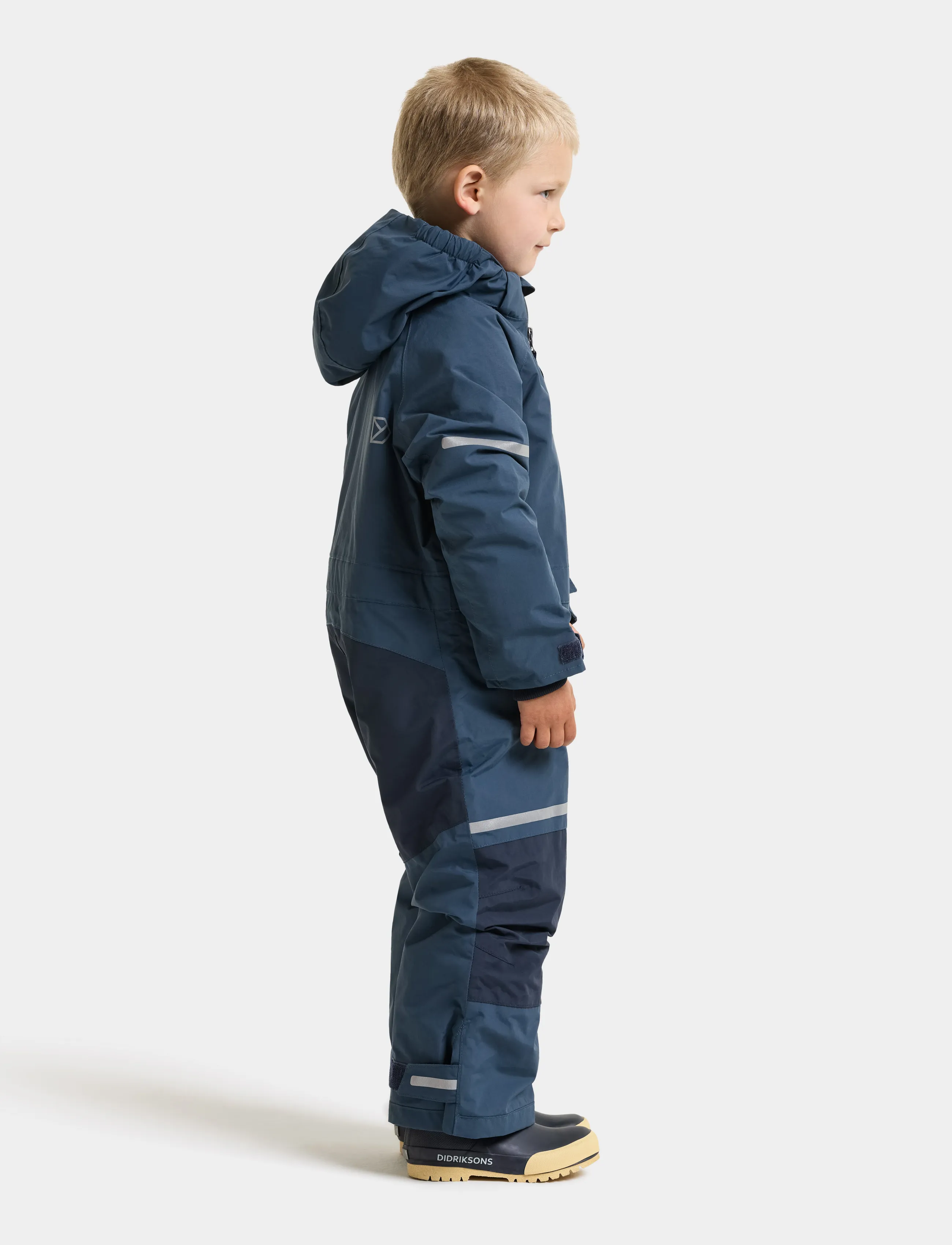 Didriksons - Falken Kids' Coverall - mountain blue - 0