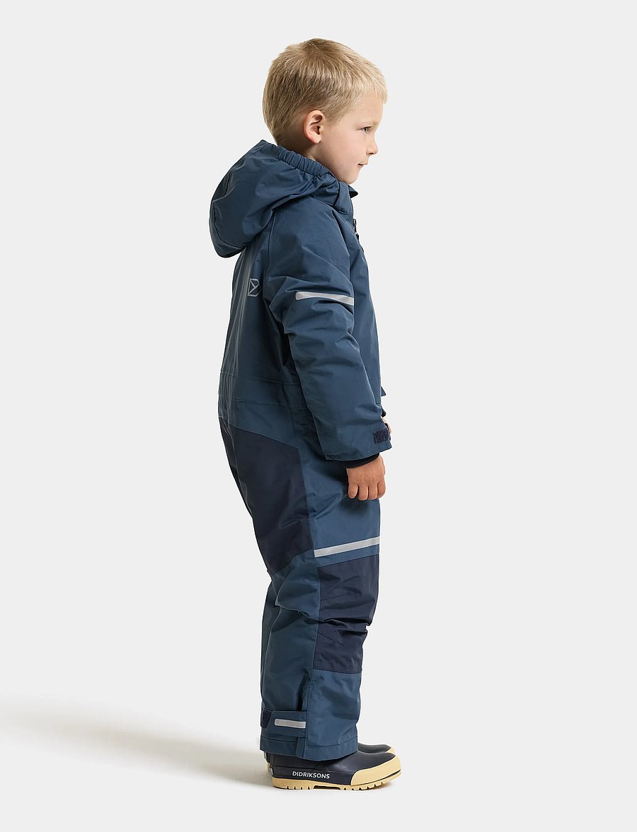 Didriksons - Falken Kids' Coverall - mountain blue - 0