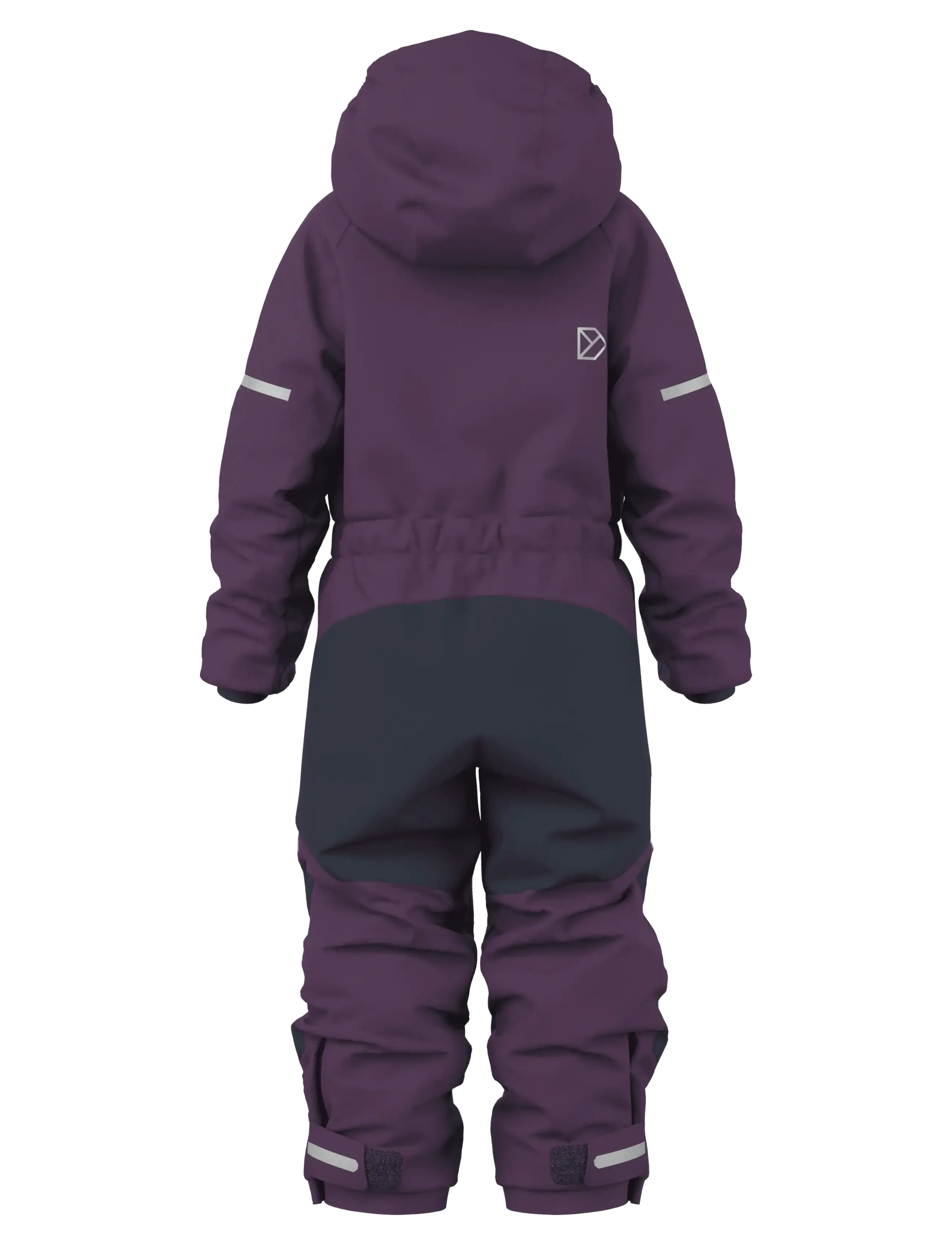 Didriksons - Falken Kids' Coverall - outerwear - northen purple - 2