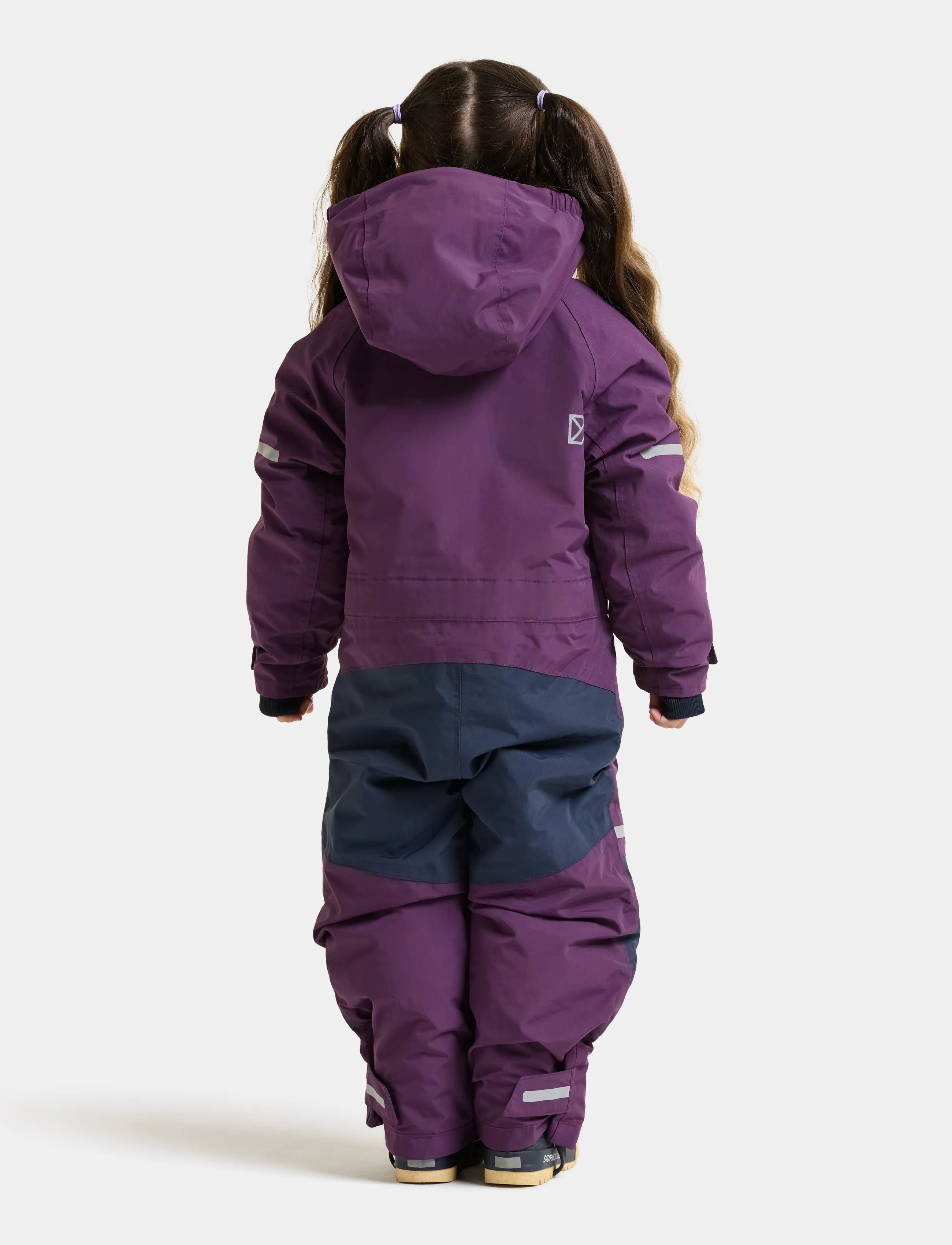 Didriksons - Falken Kids' Coverall - outerwear - northen purple - 4