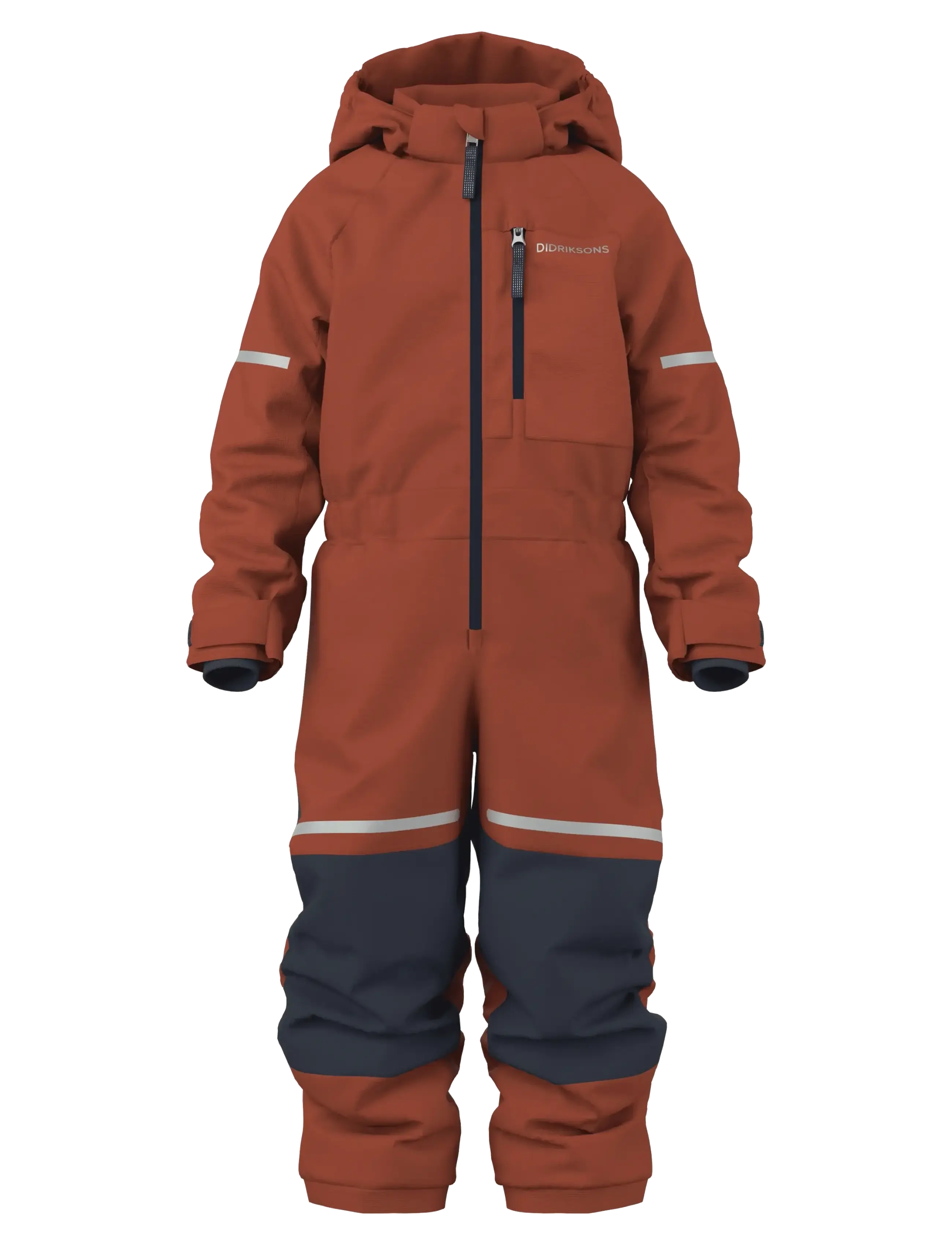 Didriksons Falken Kids' Coverall, Kinder, Kinder Schneeanzug, Orange, Gr.98