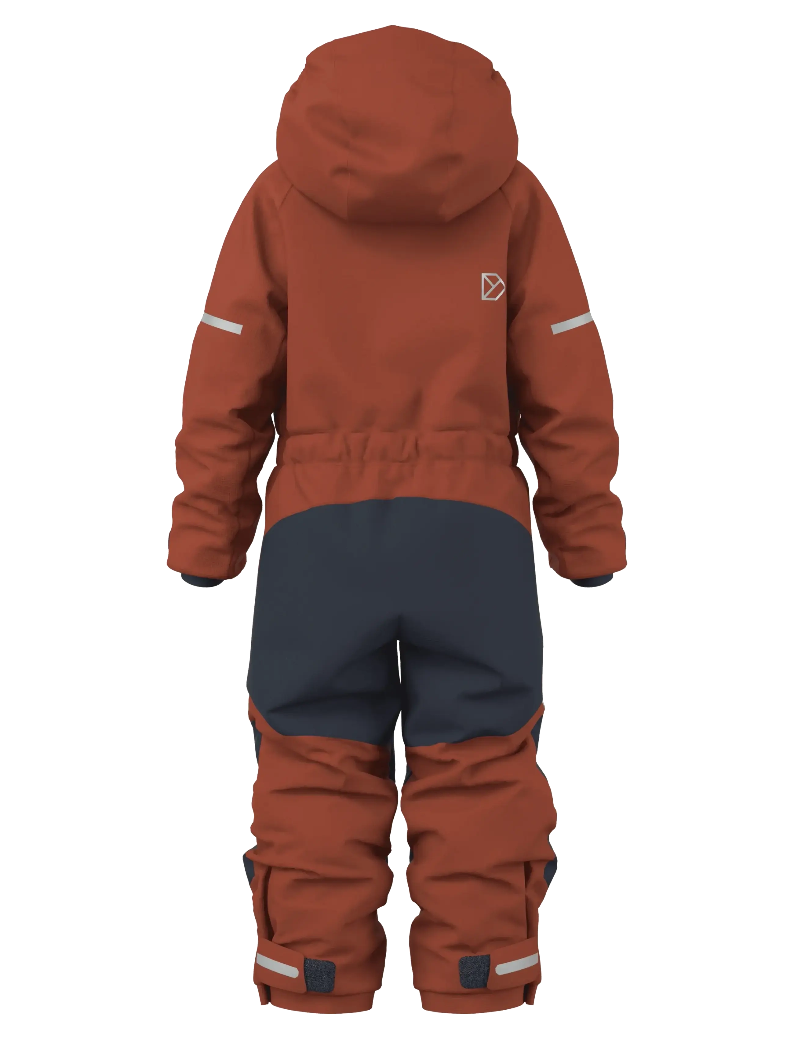 Didriksons - Falken Kids' Coverall - overtøj - rust - 1