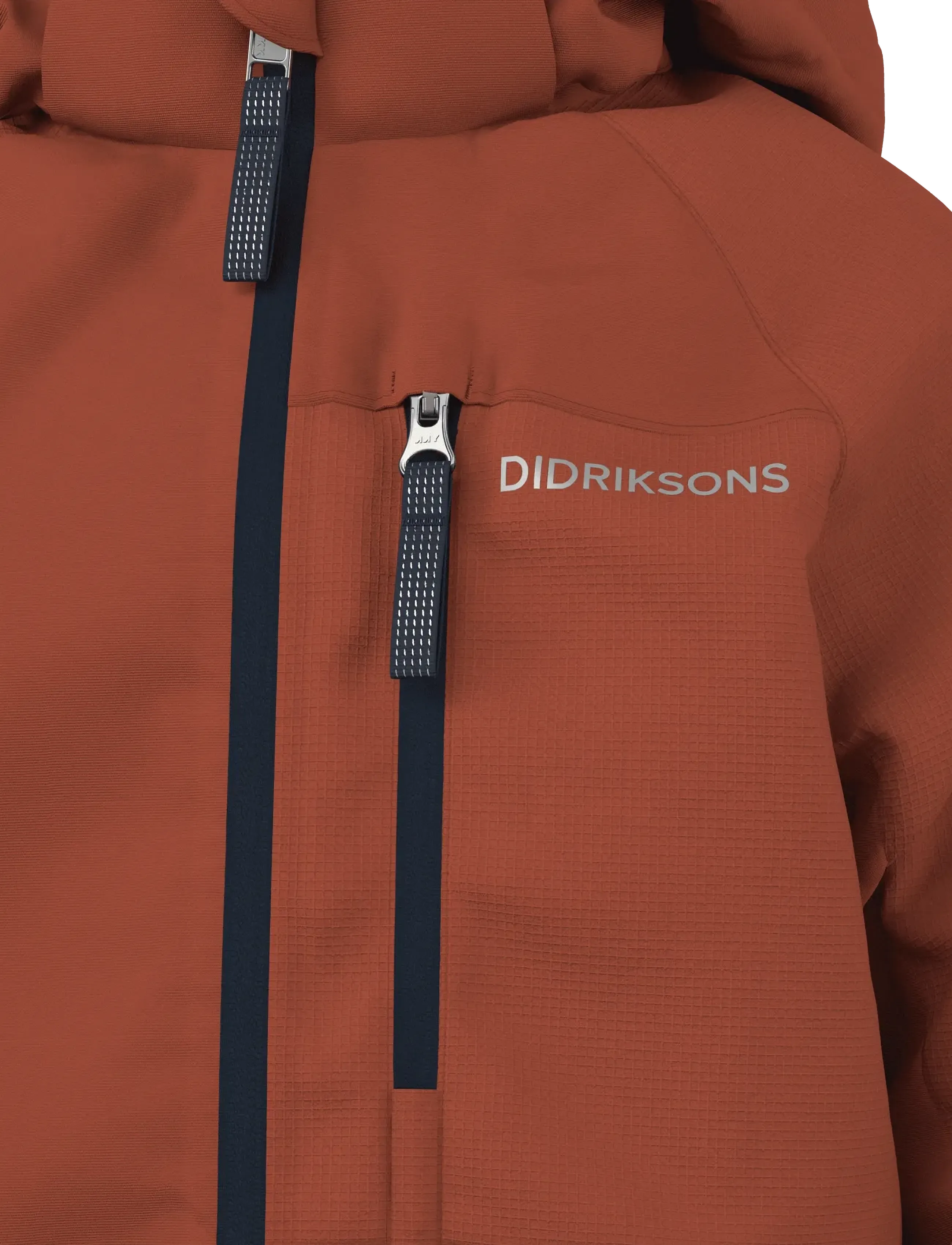 Didriksons - Falken Kids' Coverall - overtøj - rust - 4