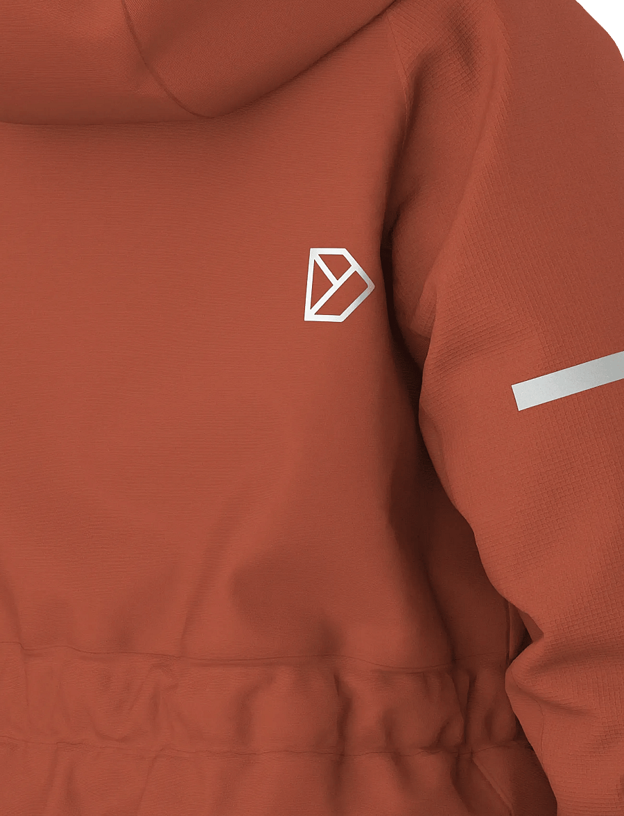 Didriksons - Falken Kids' Coverall - overtøj - rust - 5