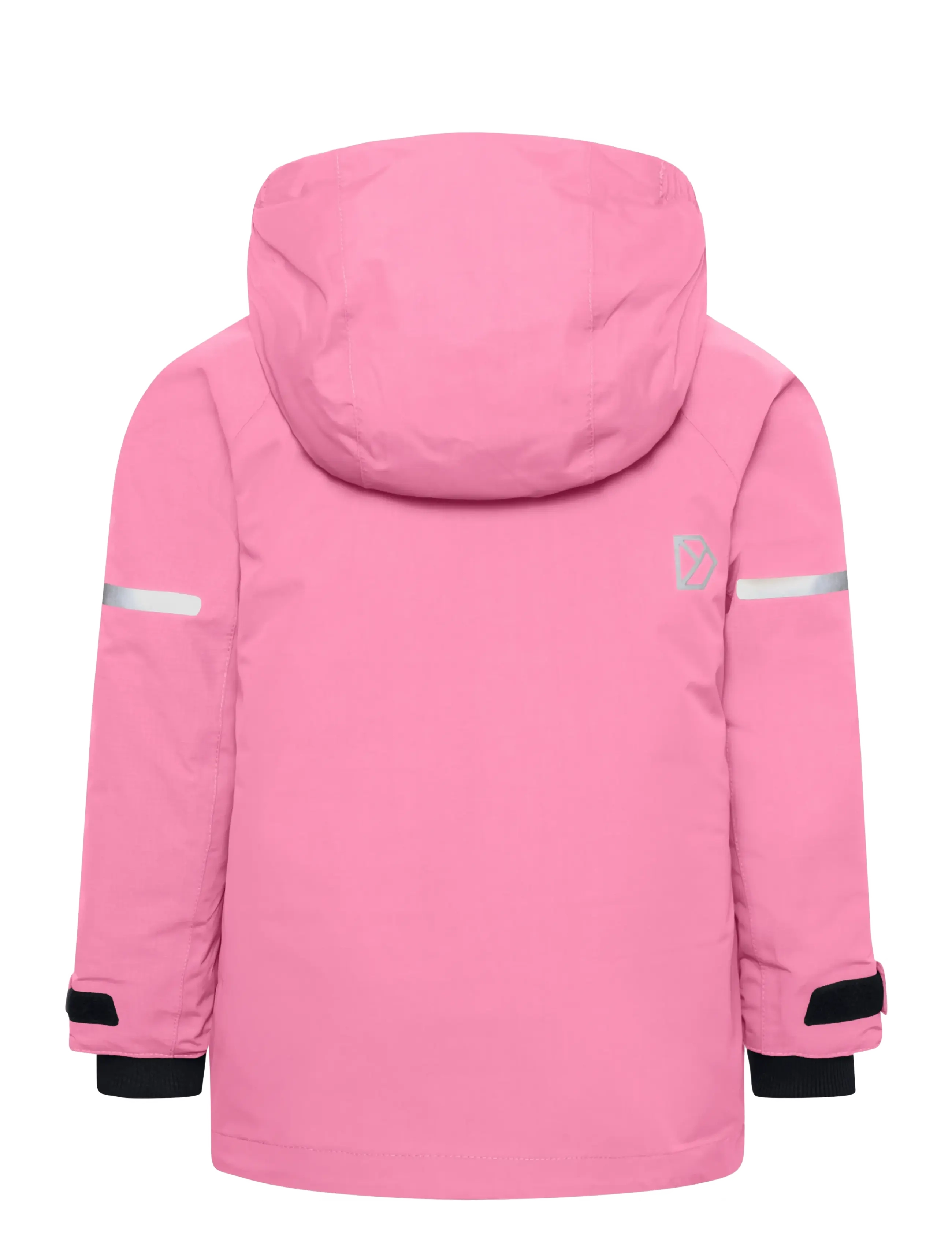 Didriksons - Falken Kids' Jacket - skaljackor - heather pink - 1