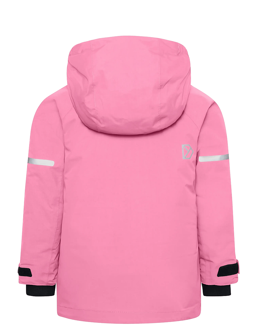 Didriksons - Falken Kids' Jacket - skaljackor - heather pink - 1