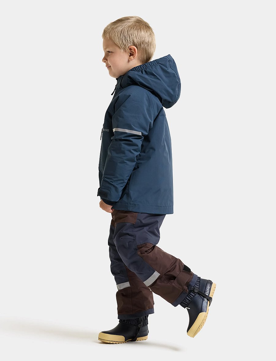 Didriksons - Falken Kids' Jacket - shell-joped - mountain blue - 5