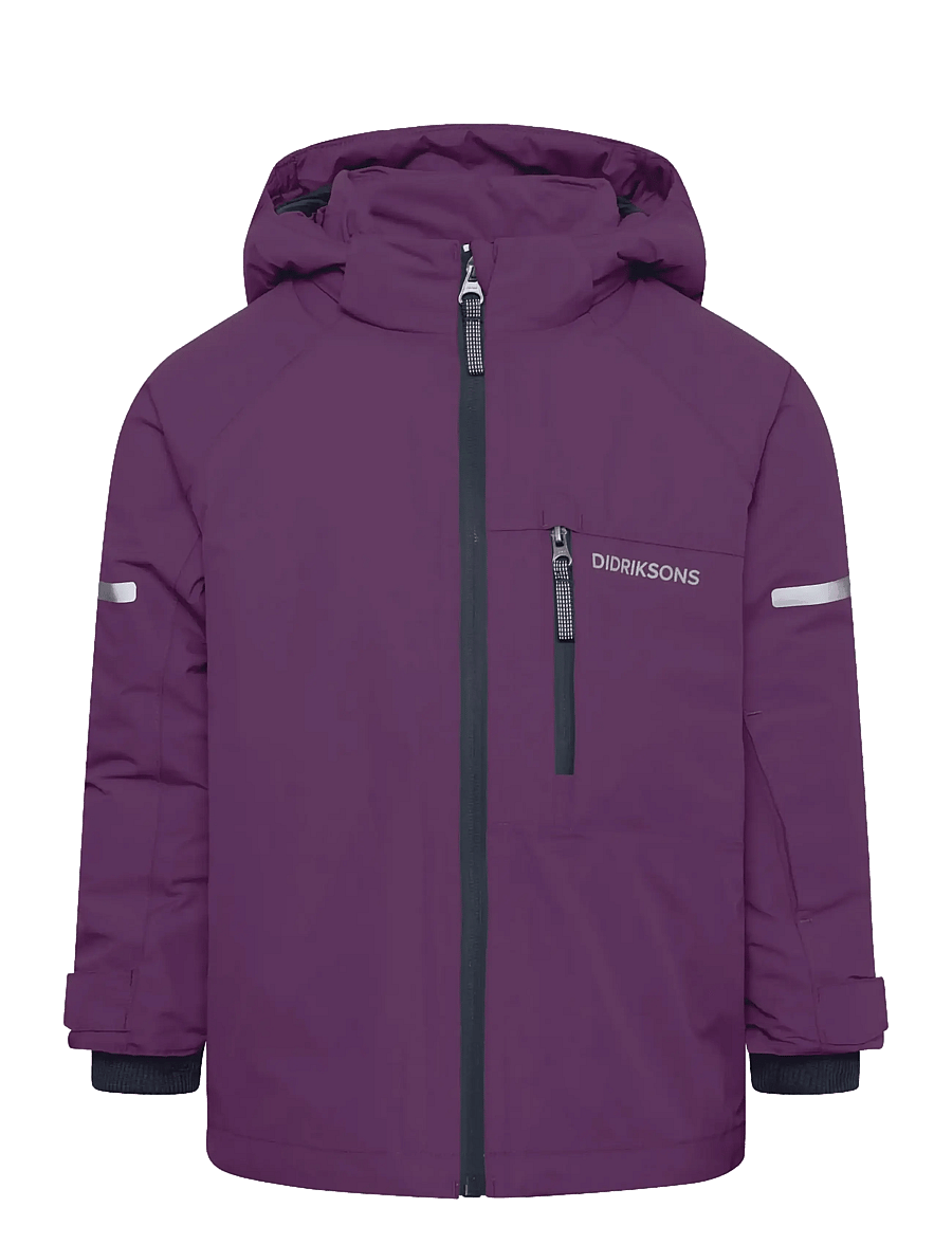 Didriksons - Falken Kids' Jacket - skijakker - northen purple - 1