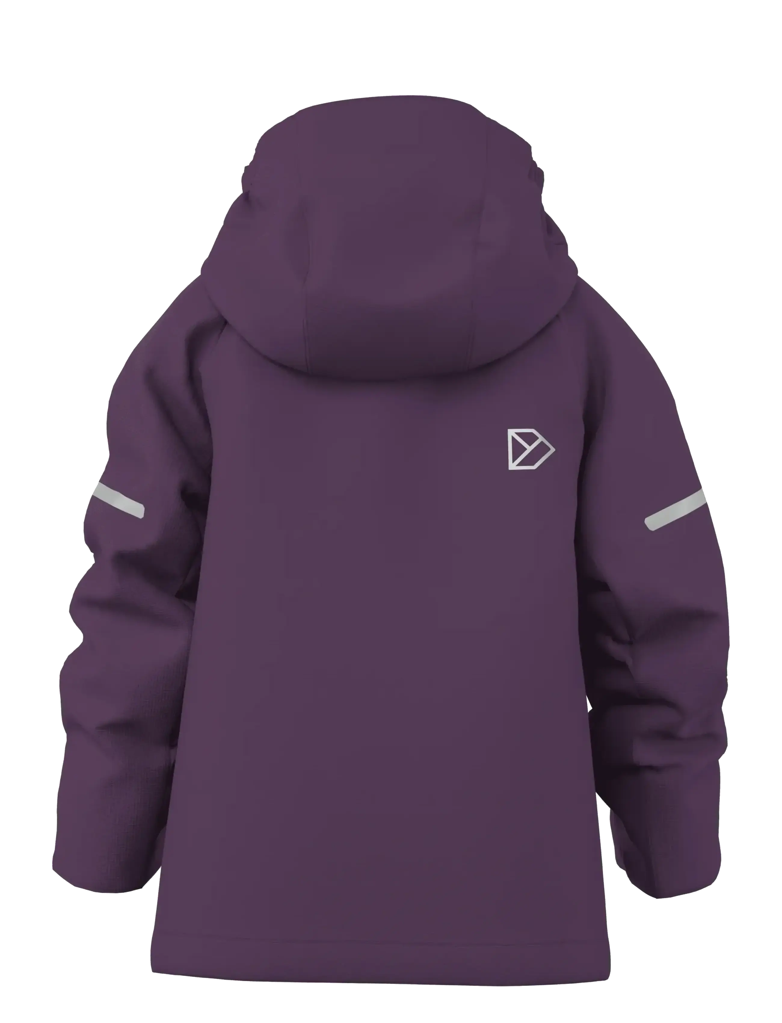 Didriksons - Falken Kids' Jacket - skaljackor - northen purple - 1