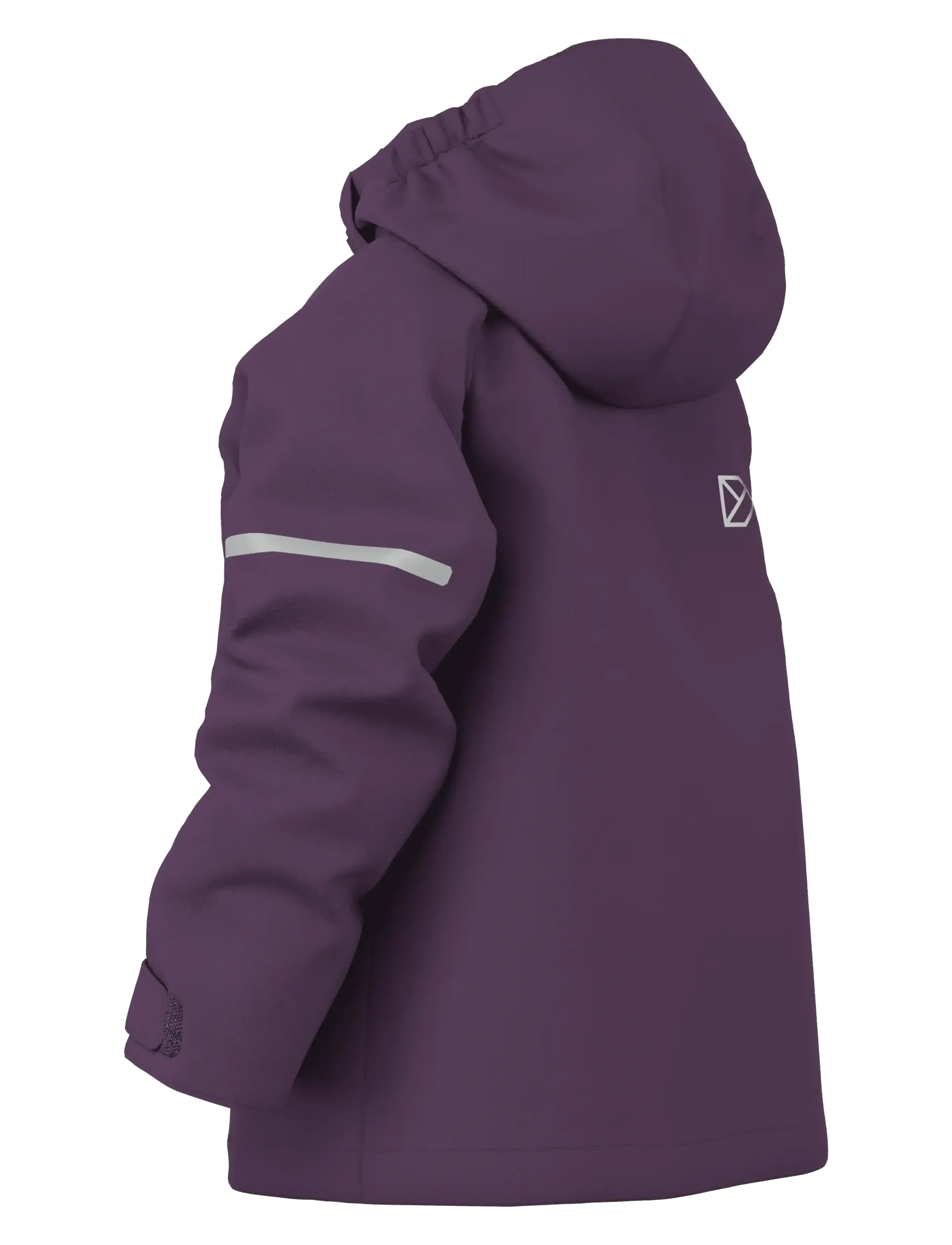 Didriksons - Falken Kids' Jacket - skaljackor - northen purple - 2