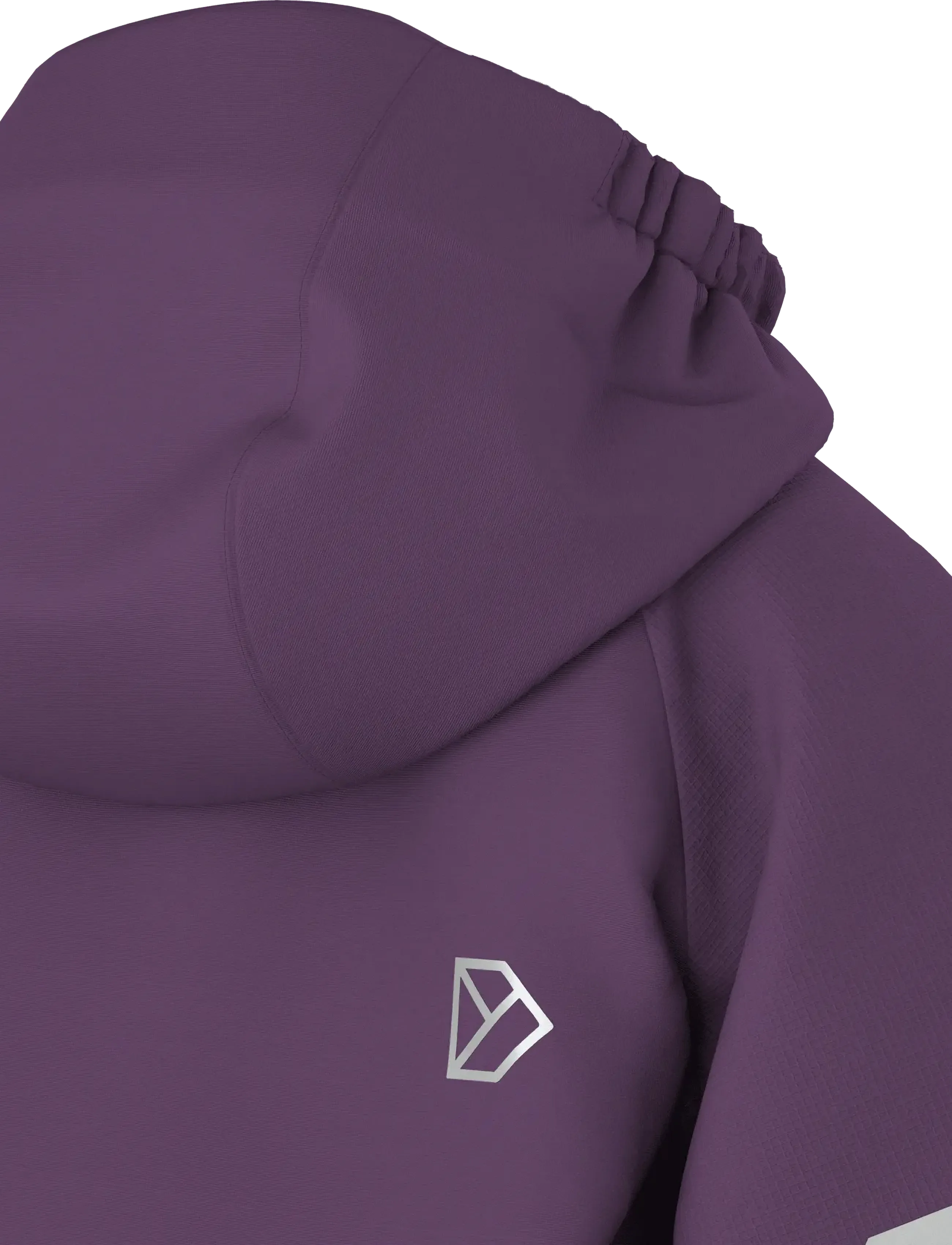 Didriksons - Falken Kids' Jacket - skaljackor - northen purple - 5