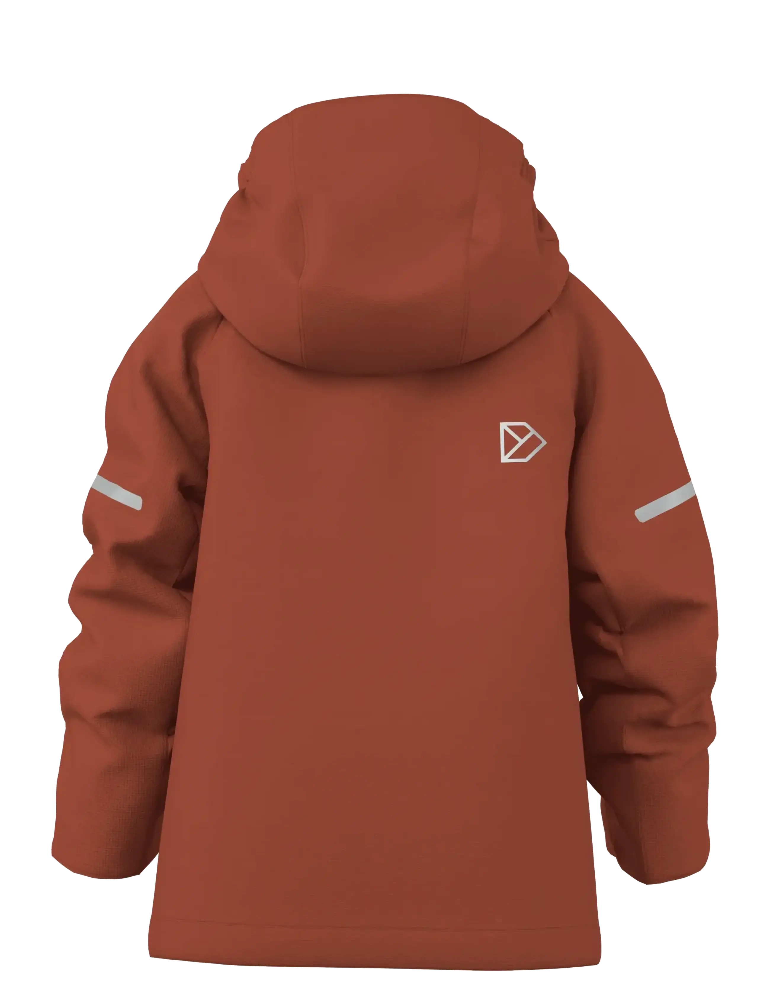 Didriksons - Falken Kids' Jacket - skaljackor - rust - 2