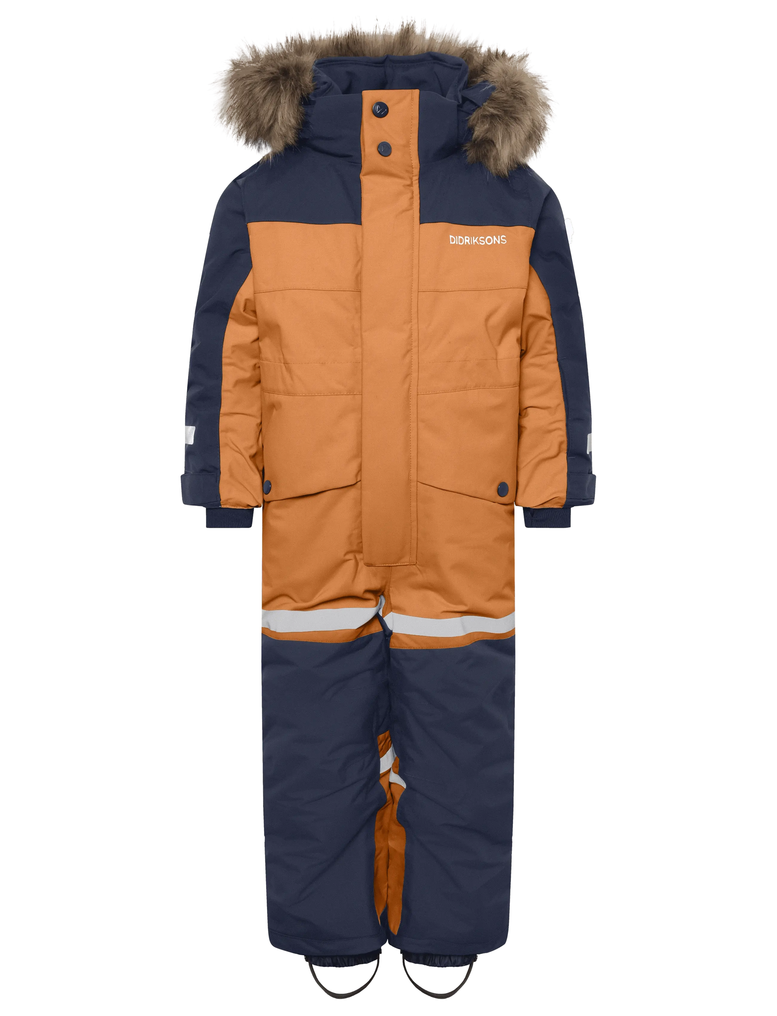 Didriksons Bjärven Kids' Coverall - Alles anzeigen - ALMOND TREE / brown