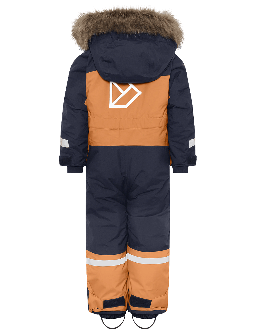 Didriksons - Bjärven Kids' Coverall - outdoor - almond tree - 2