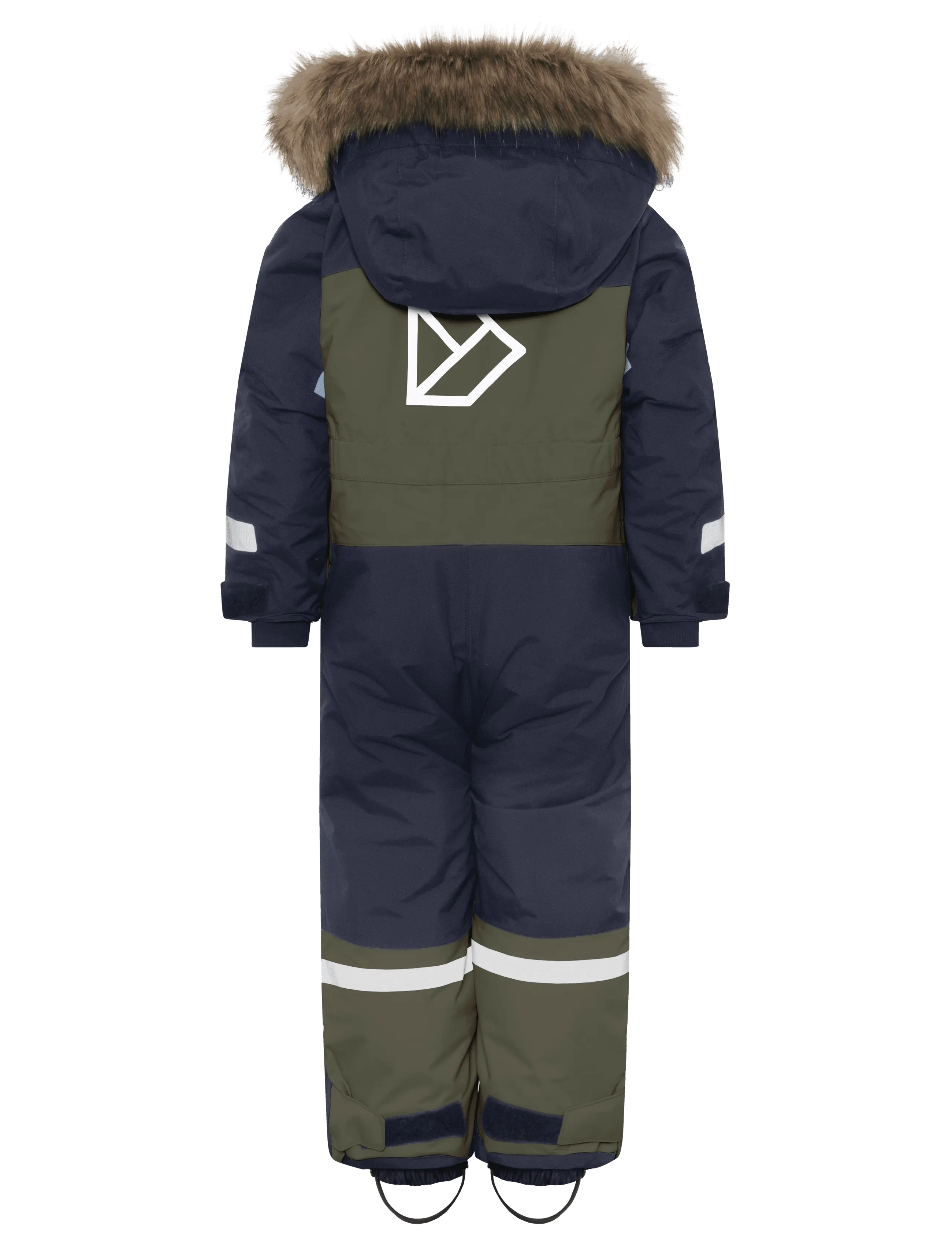 Didriksons - Bjärven Kids' Coverall - outerwear - deep green - 2