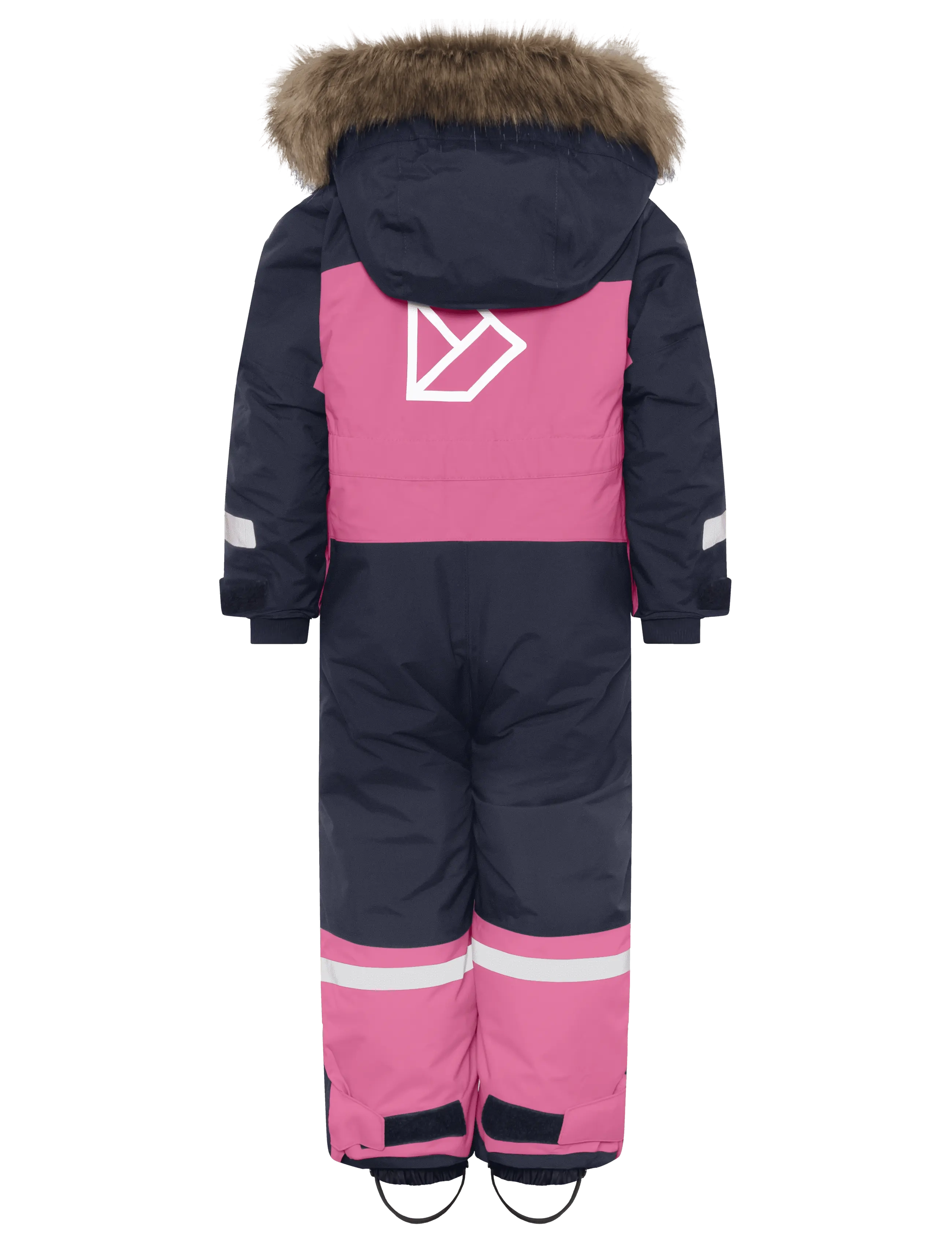 Didriksons - Bjärven Kids' Coverall - outerwear - heather pink - 2