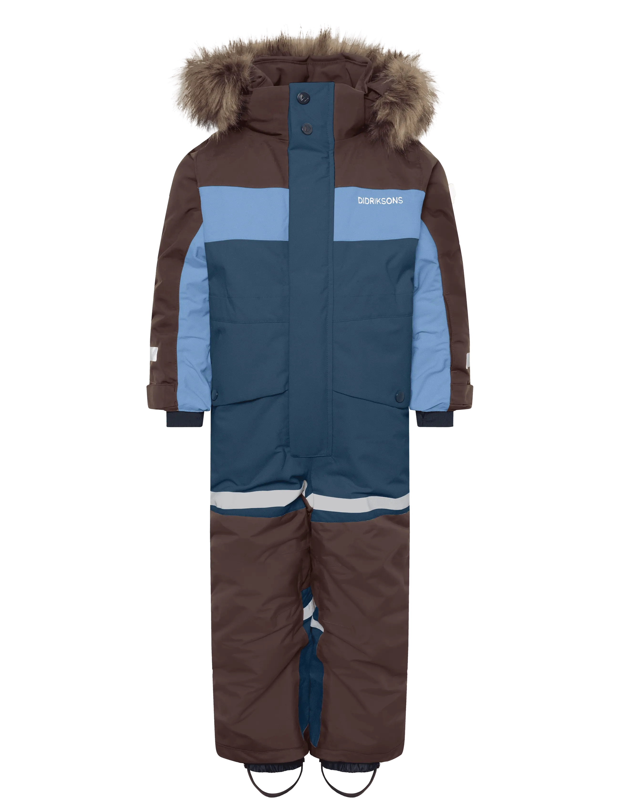 Didriksons Bjärven Kids' Coverall - Kombinezoni - MOUNTAIN BLUE / blue
