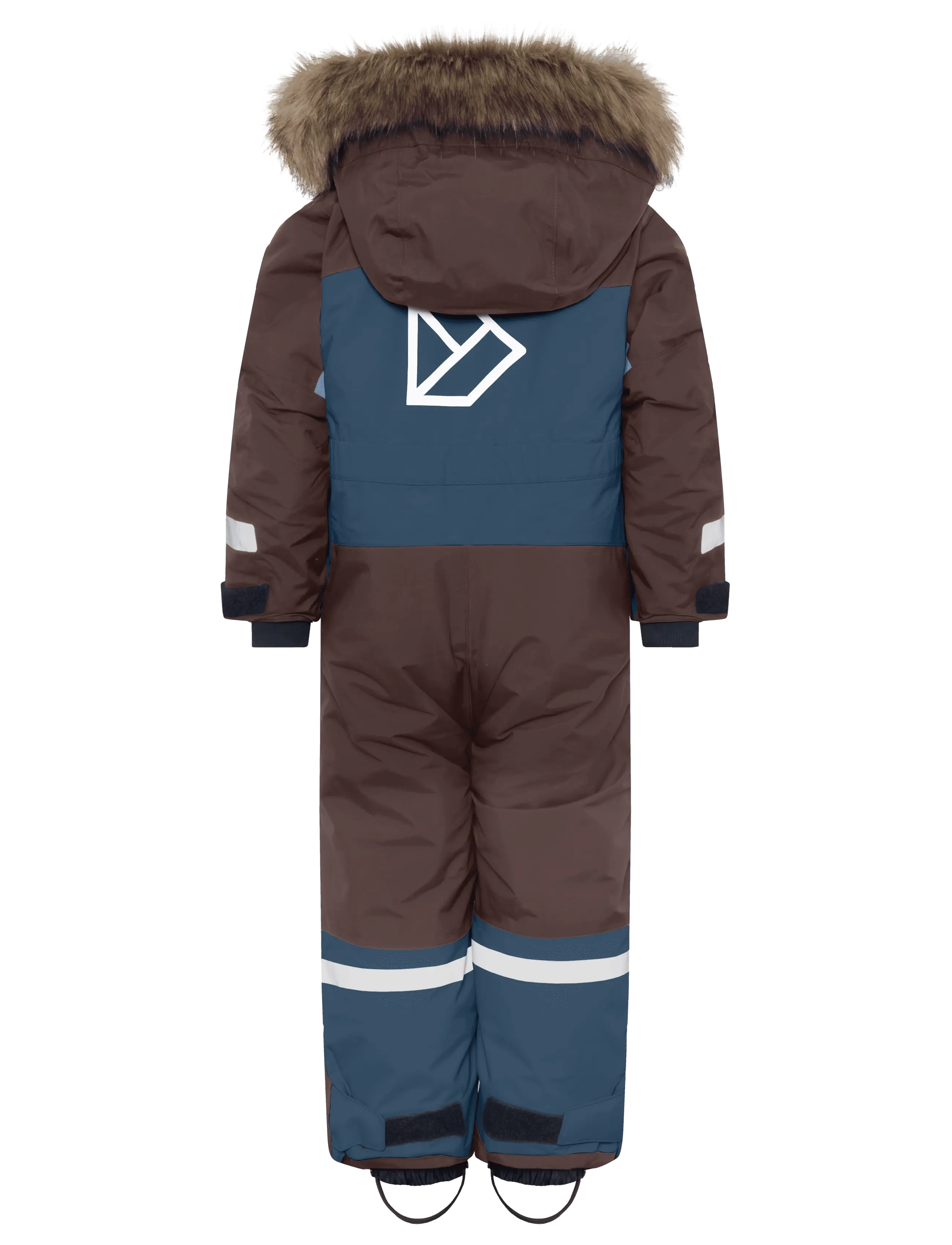 Didriksons - Bjärven Kids' Coverall - outerwear - mountain blue - 2