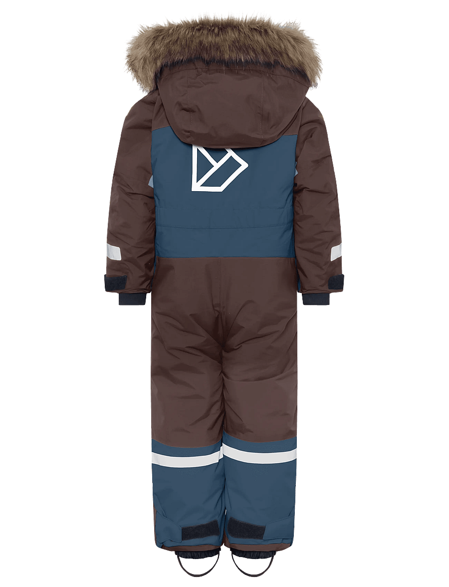 Didriksons - Bjärven Kids' Coverall - outerwear - mountain blue - 2